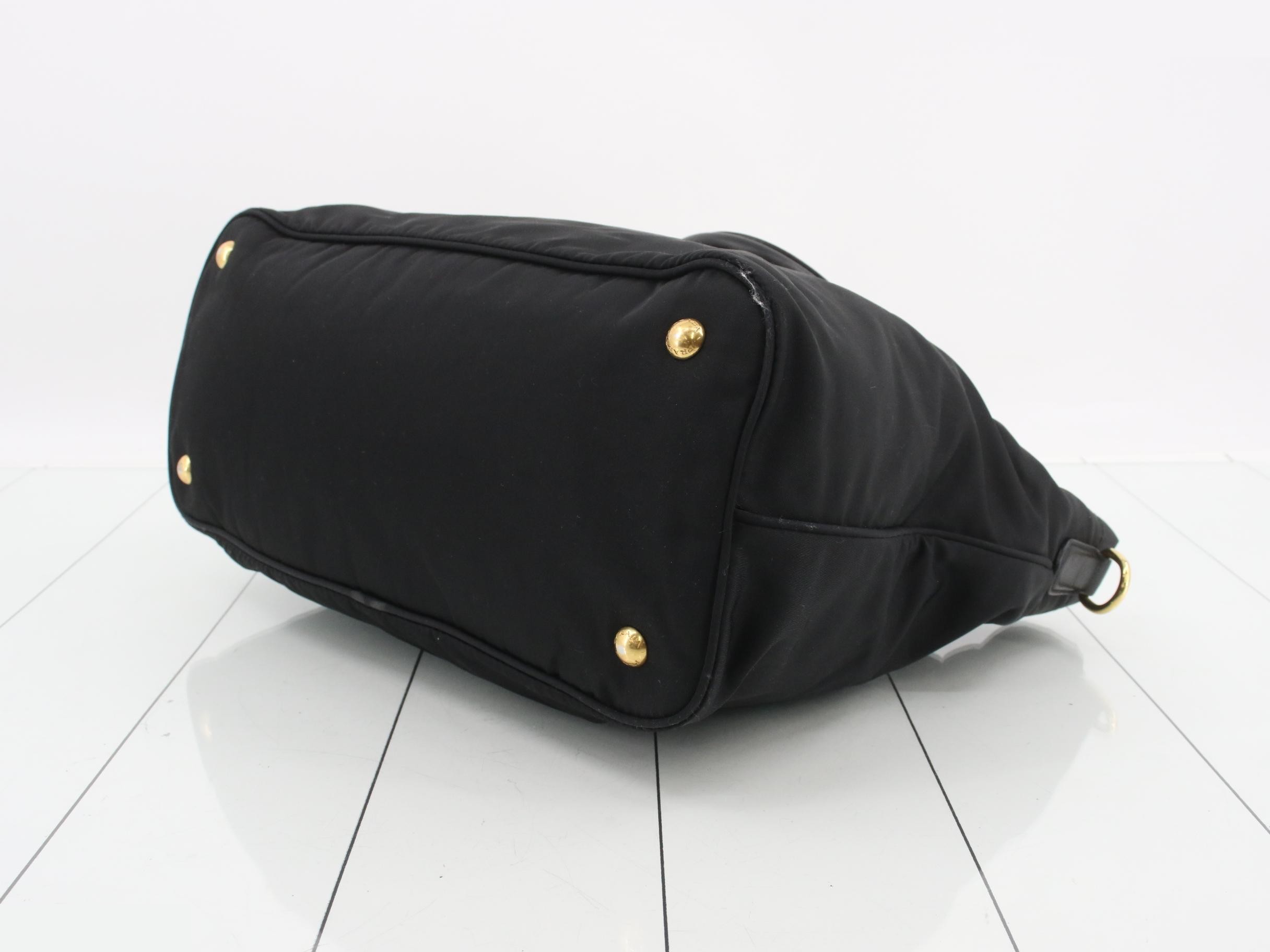 BN1902 Nylon * Leather 2-Way Shoulder Bag — view 6