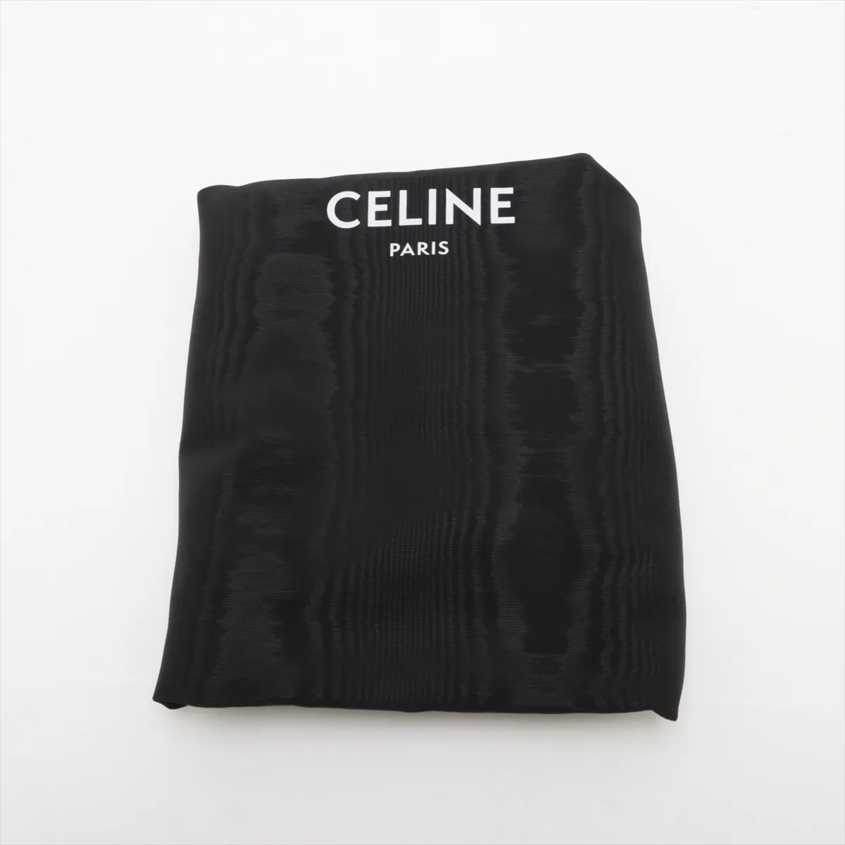 Heloise Cuir Triomphe Leather Shoulder Bag Black — view 10