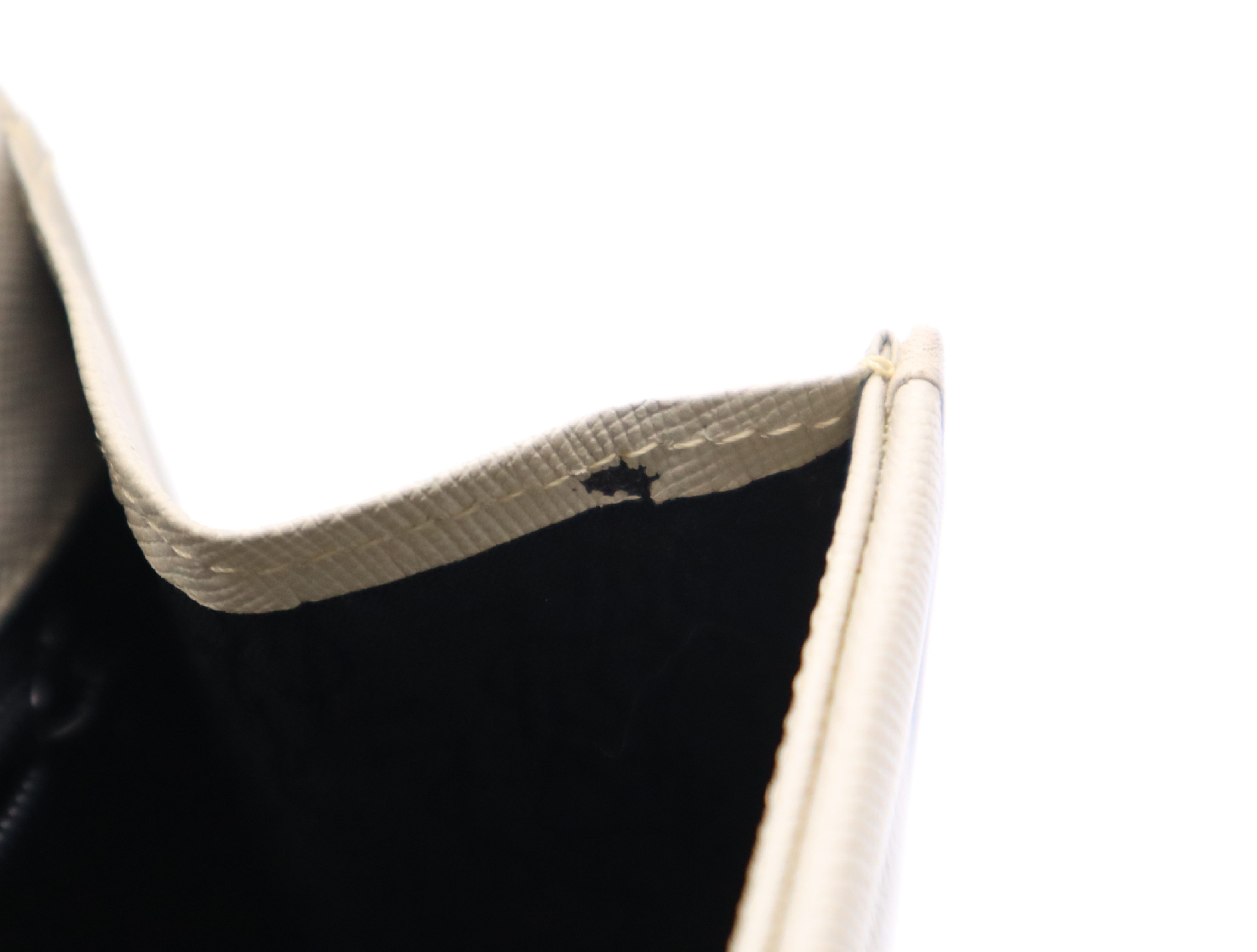 PVC Shoulder Bag, Ivory — view 15