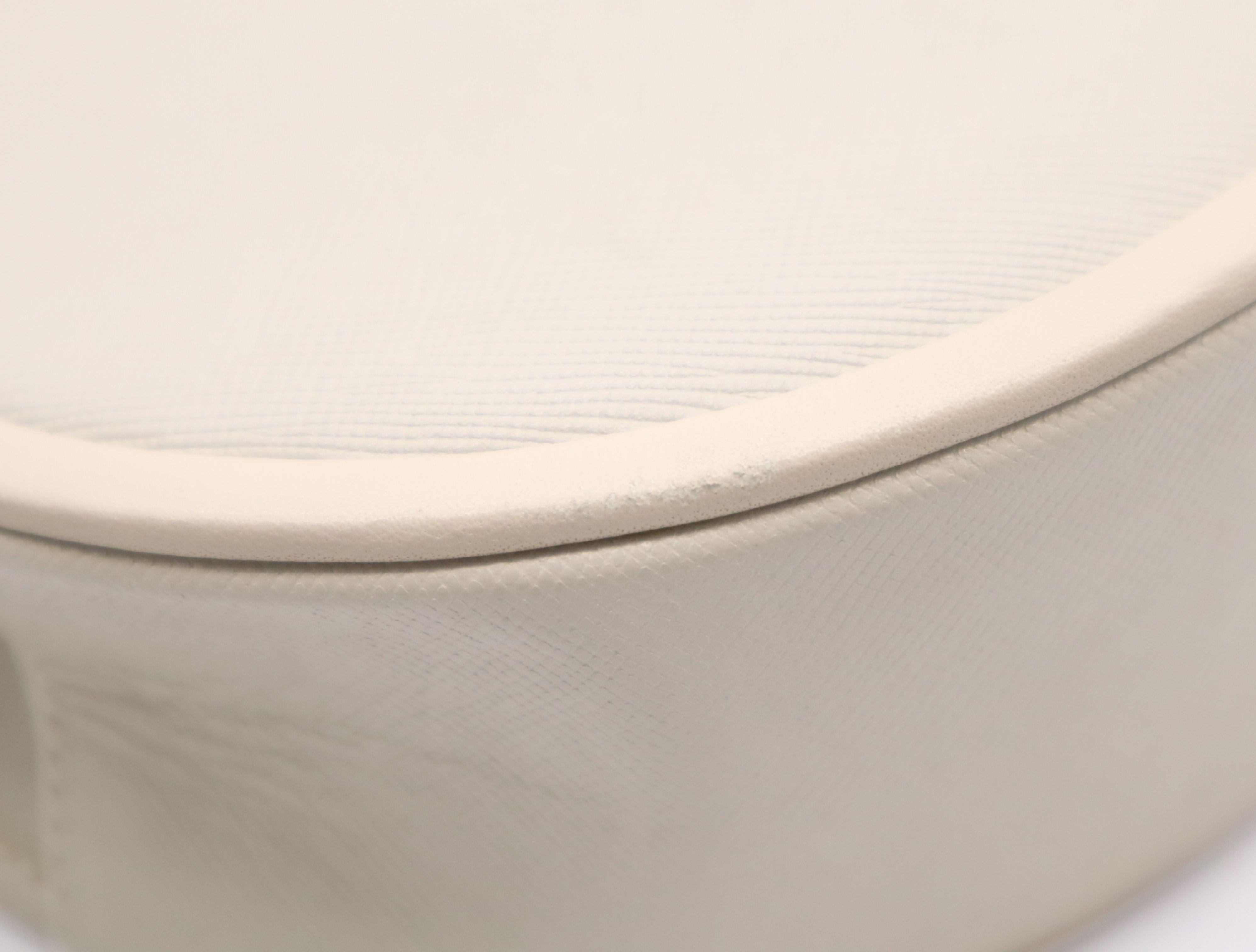 PVC Shoulder Bag, Ivory — view 6