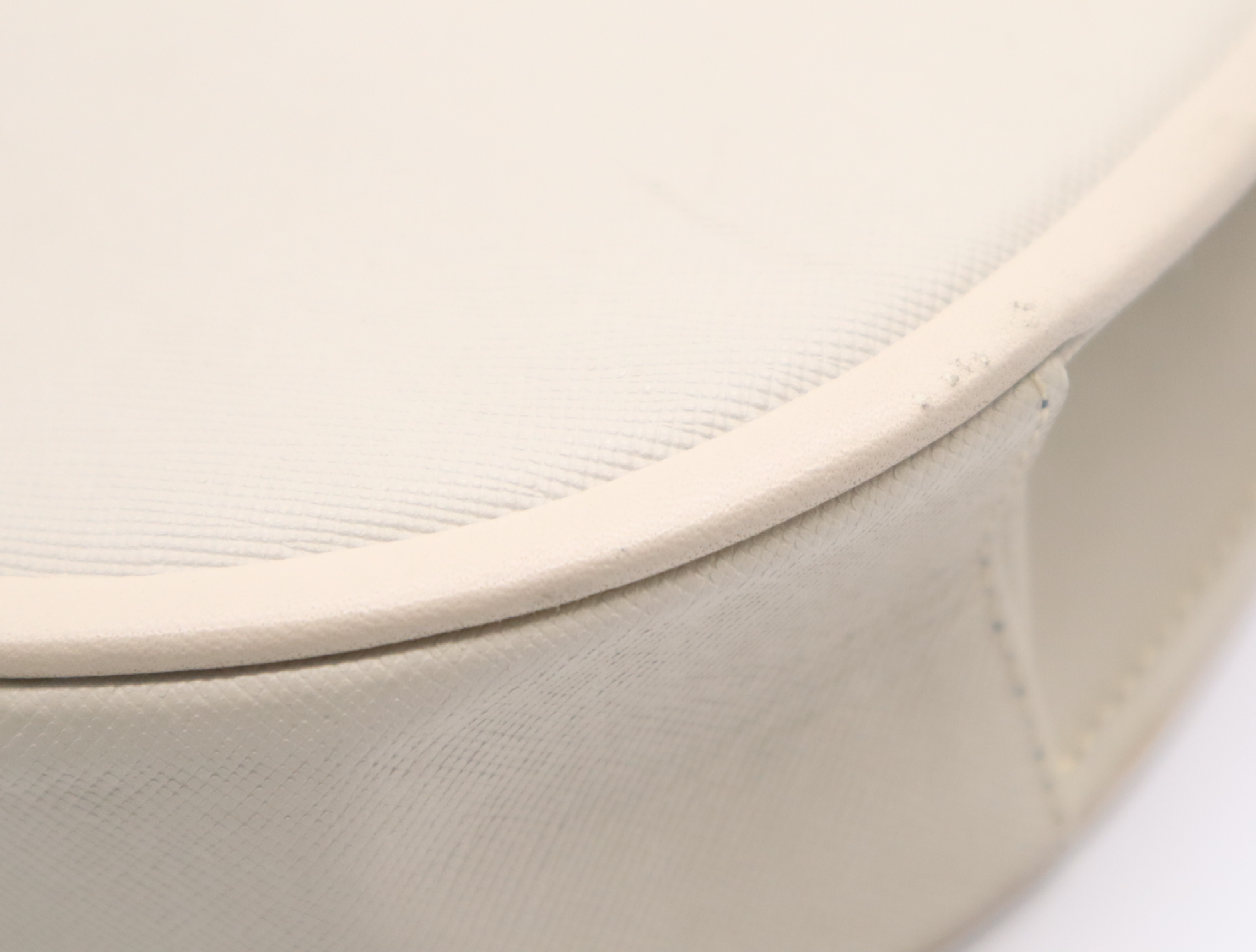 PVC Shoulder Bag, Ivory — view 7
