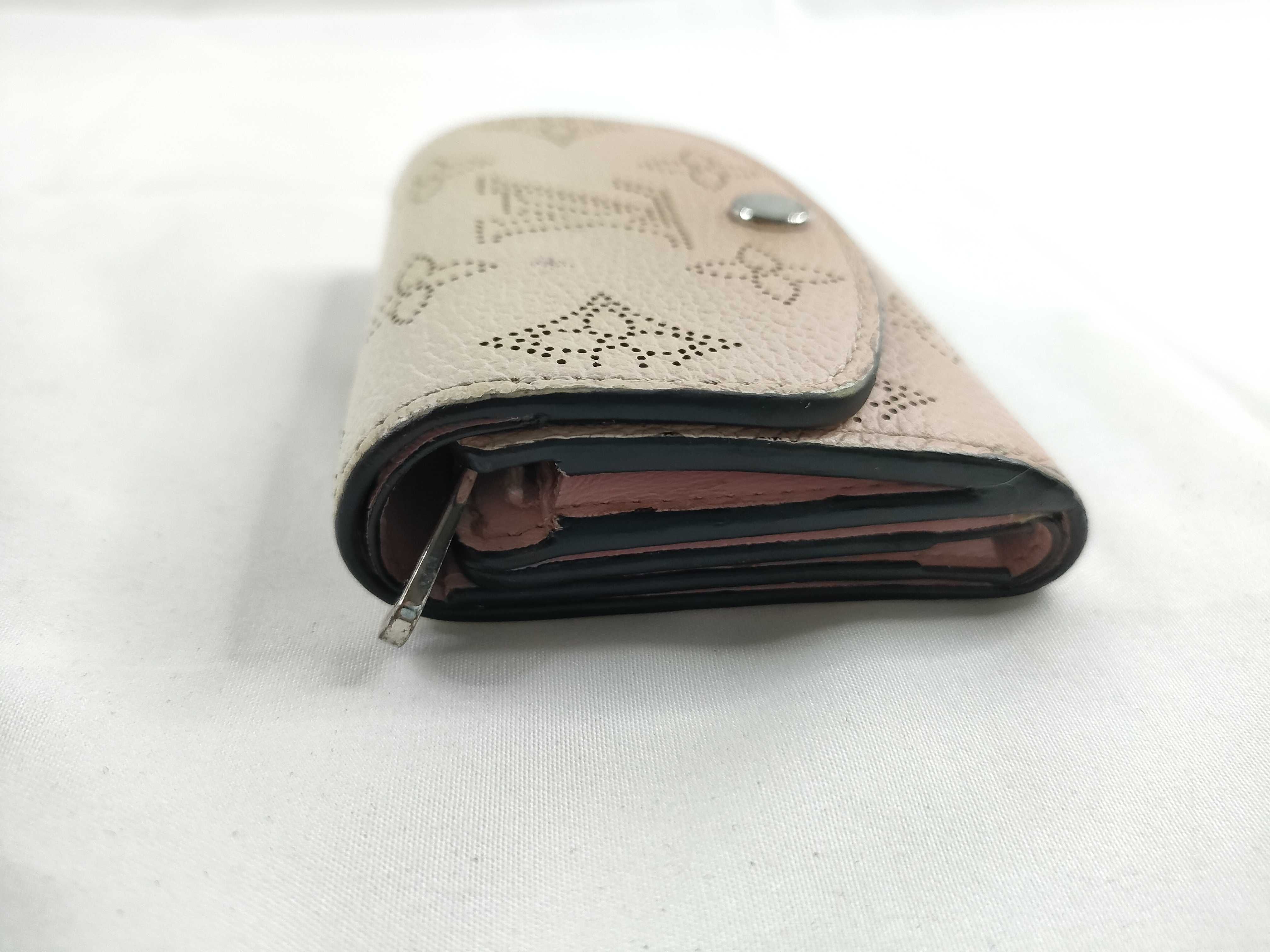 Mahina Louis Vuitton Mahina Portefeuille Iris XS M80491 Rose Ballerine RFID Gradient Wallet — view 7