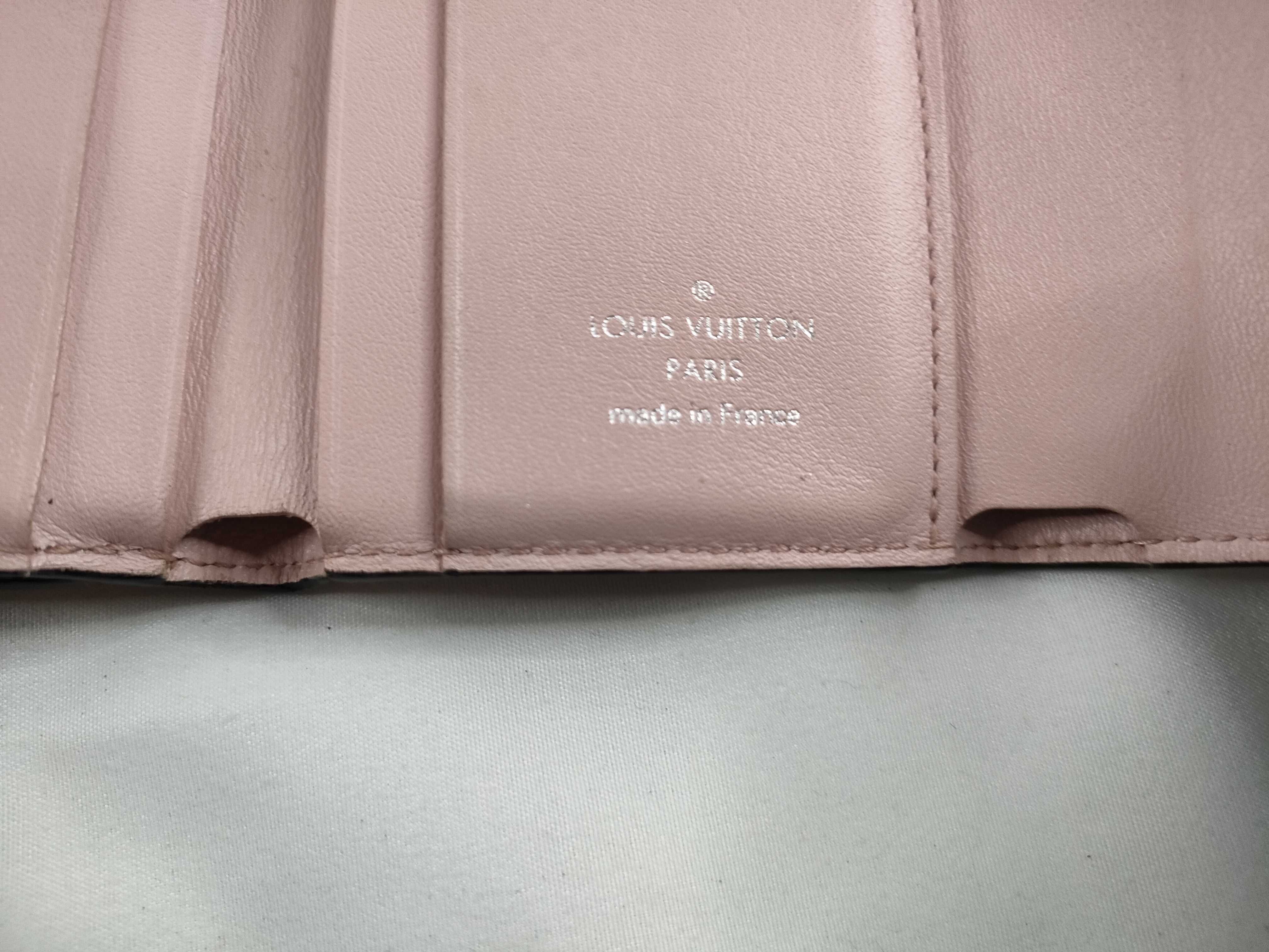 Mahina Louis Vuitton Mahina Portefeuille Iris XS M80491 Rose Ballerine RFID Gradient Wallet — view 9