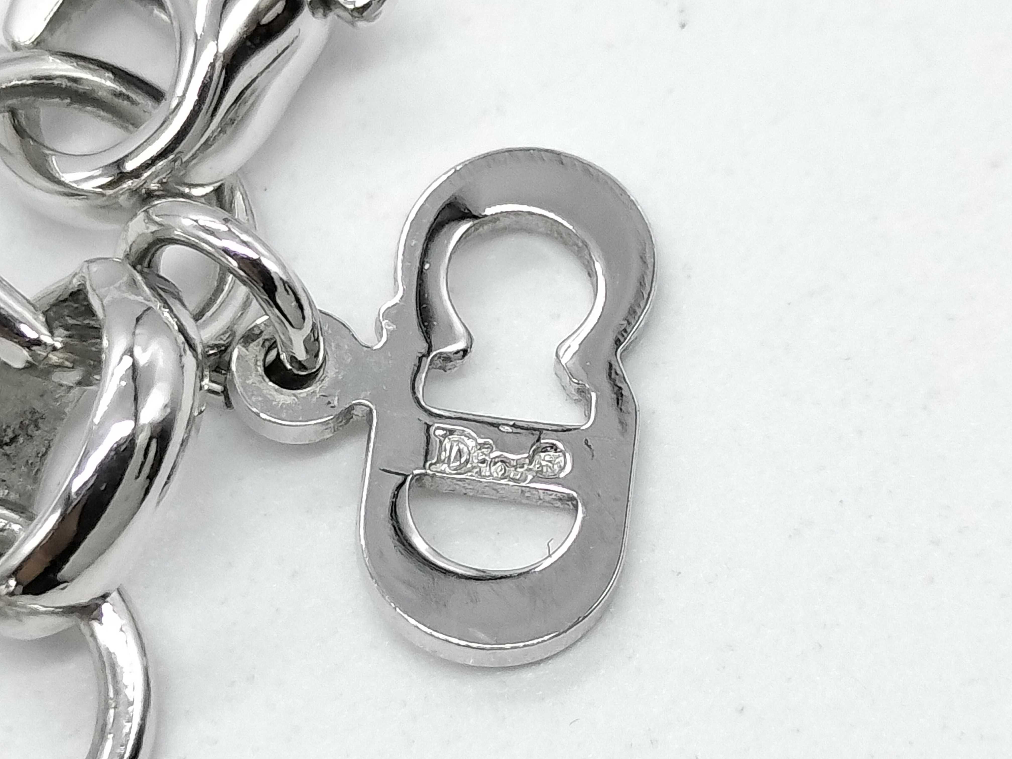 Logo Necklace Silver Necklace — view 5