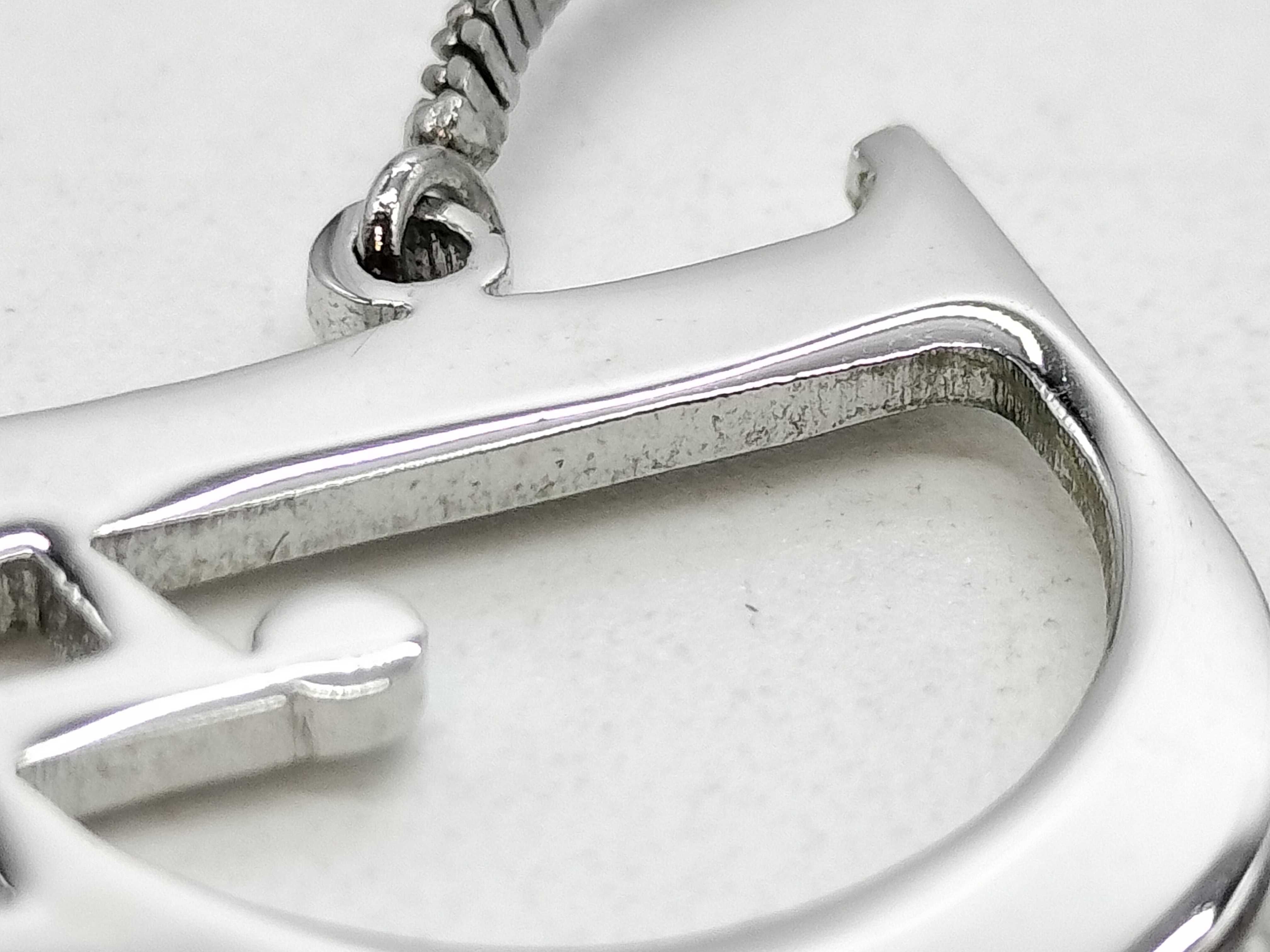 Logo Necklace Silver Necklace — view 7