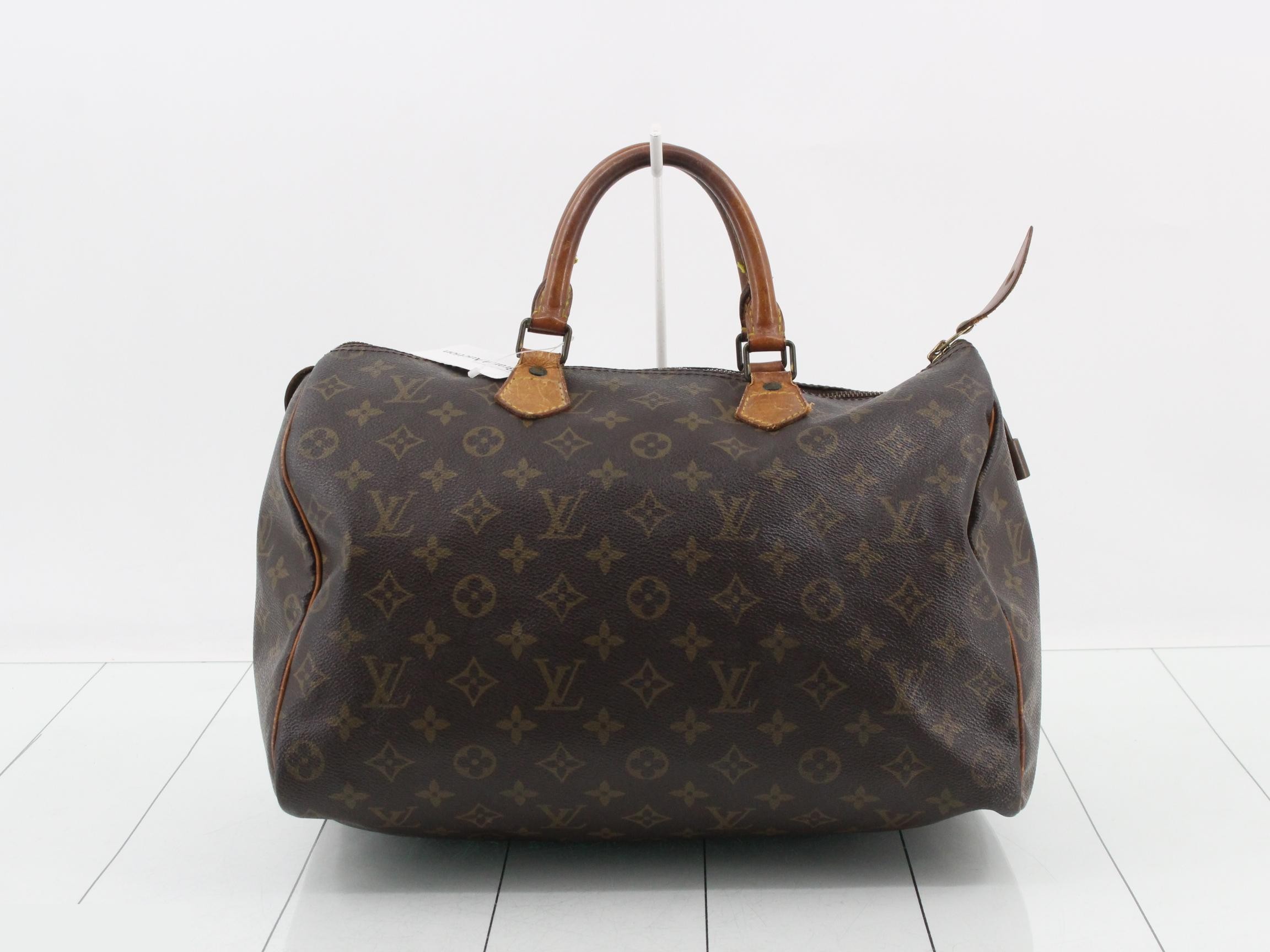 Speedy 30 Monogram Brown Handbag