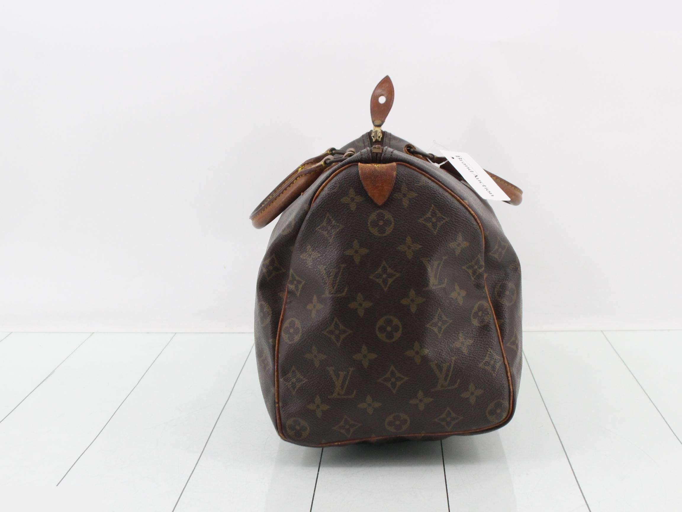 Speedy 30 Monogram Brown Handbag — view 4