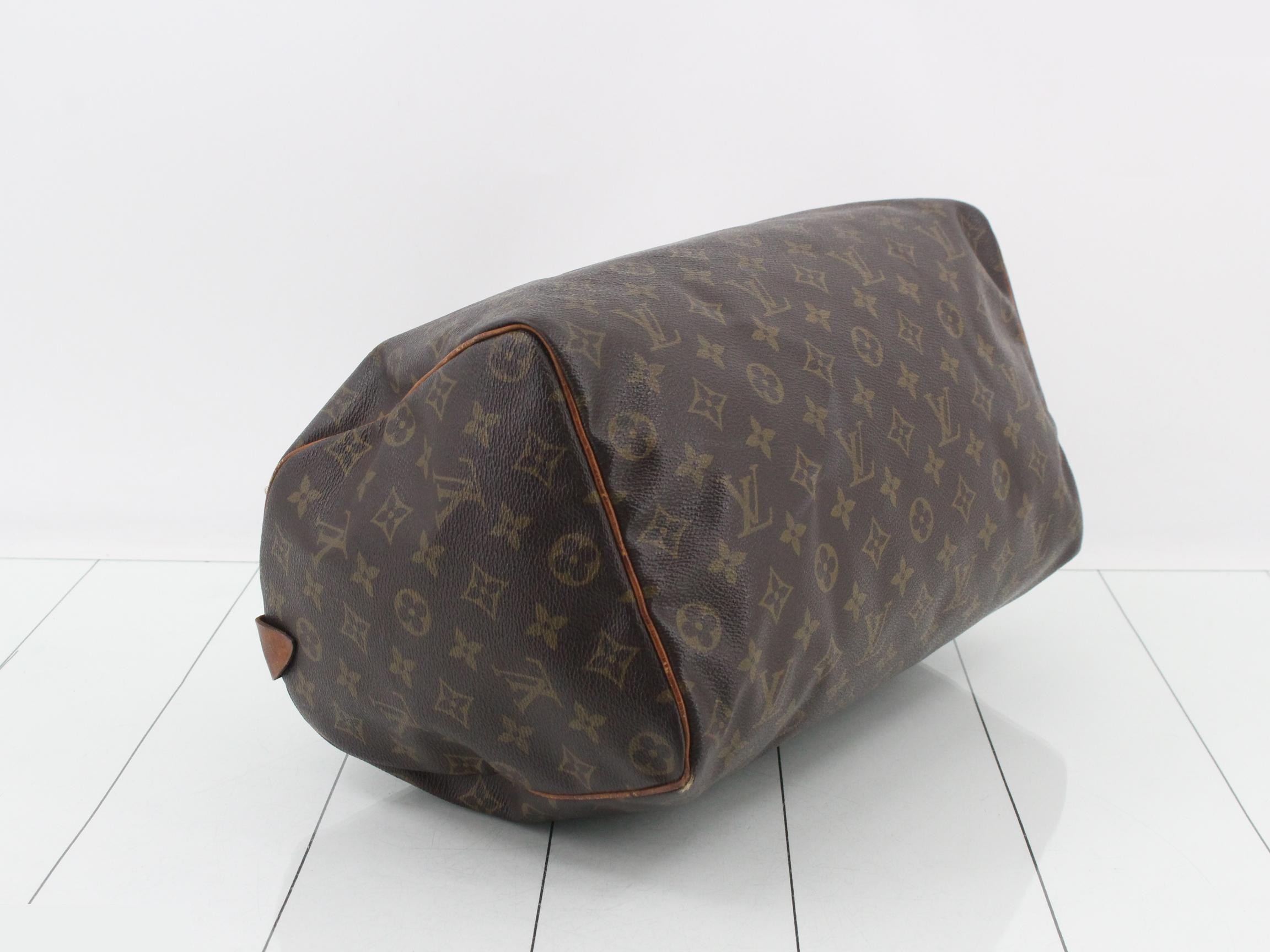 Speedy 30 Monogram Brown Handbag — view 5