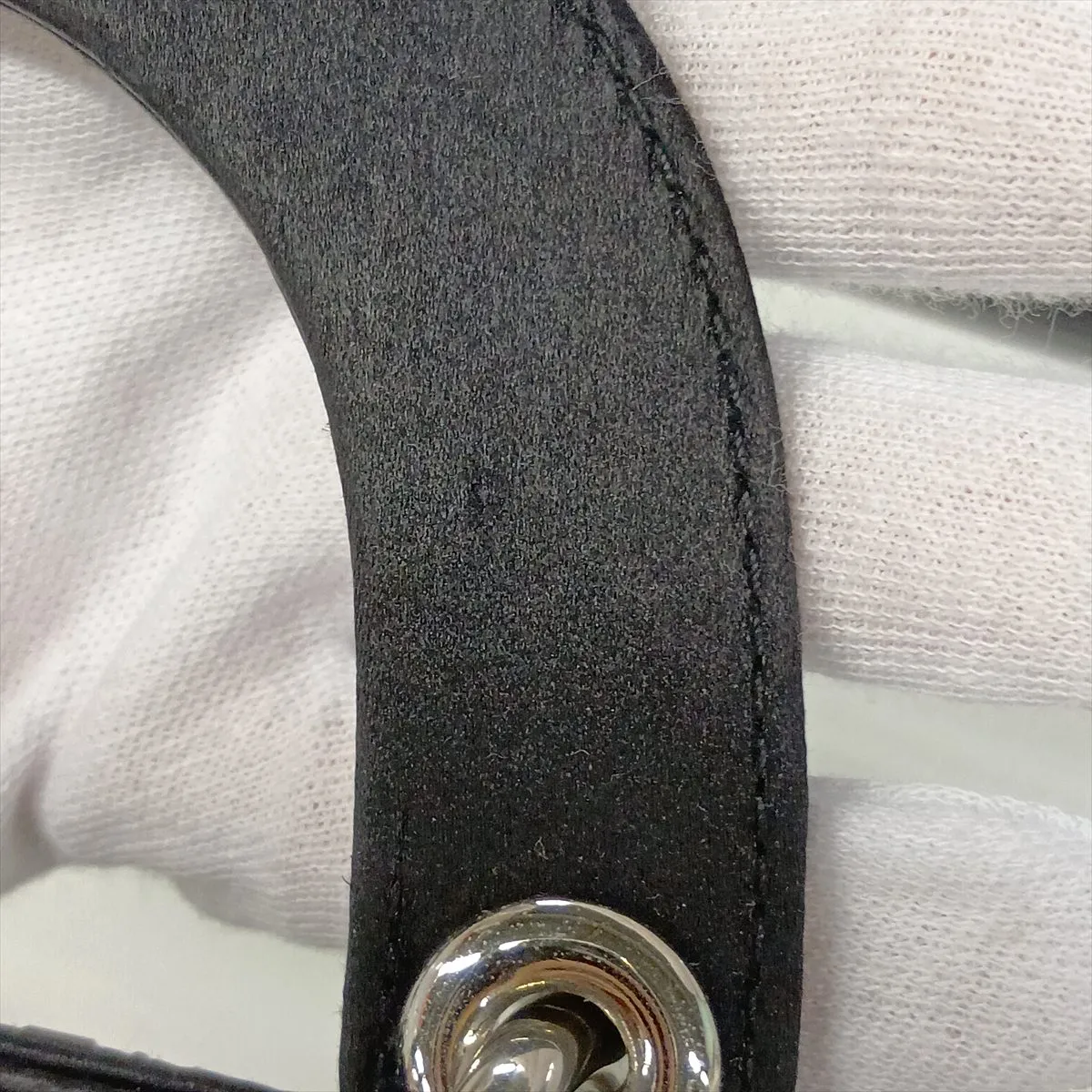 Cannage Lady Dior Mini Satin x Rhinestone 2-Way Handbag, Black — view 11