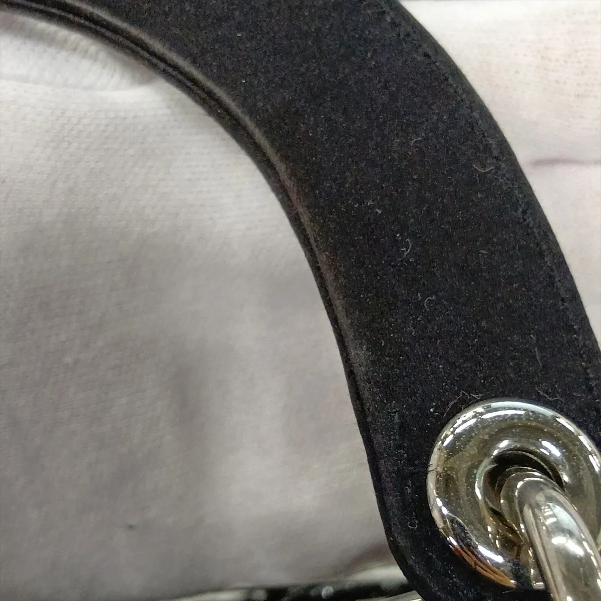 Cannage Lady Dior Mini Satin x Rhinestone 2-Way Handbag, Black — view 13