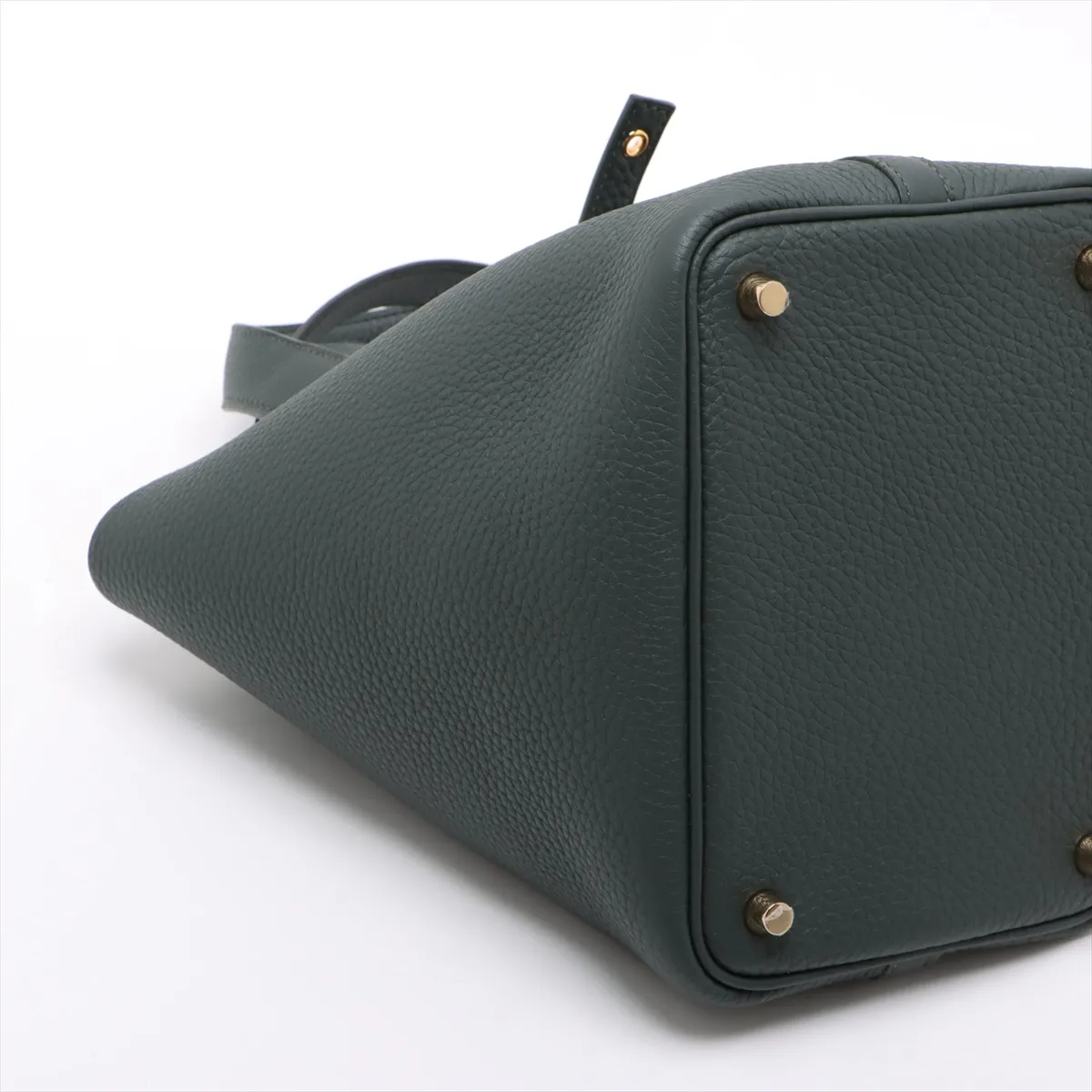 [Individually wrapped] Hermes Picotan Lock 18 PM Taurillon Clemence Vert Mangrove Gold Hardware K:2025 — view 4