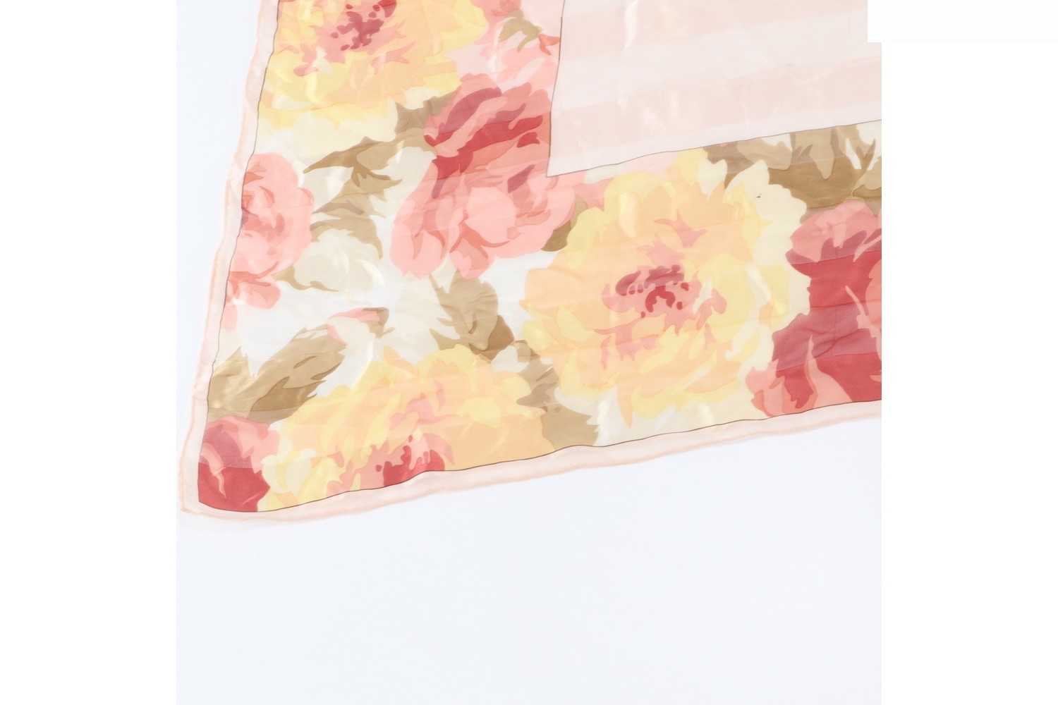 100% Silk Scarf with Tag — view 4