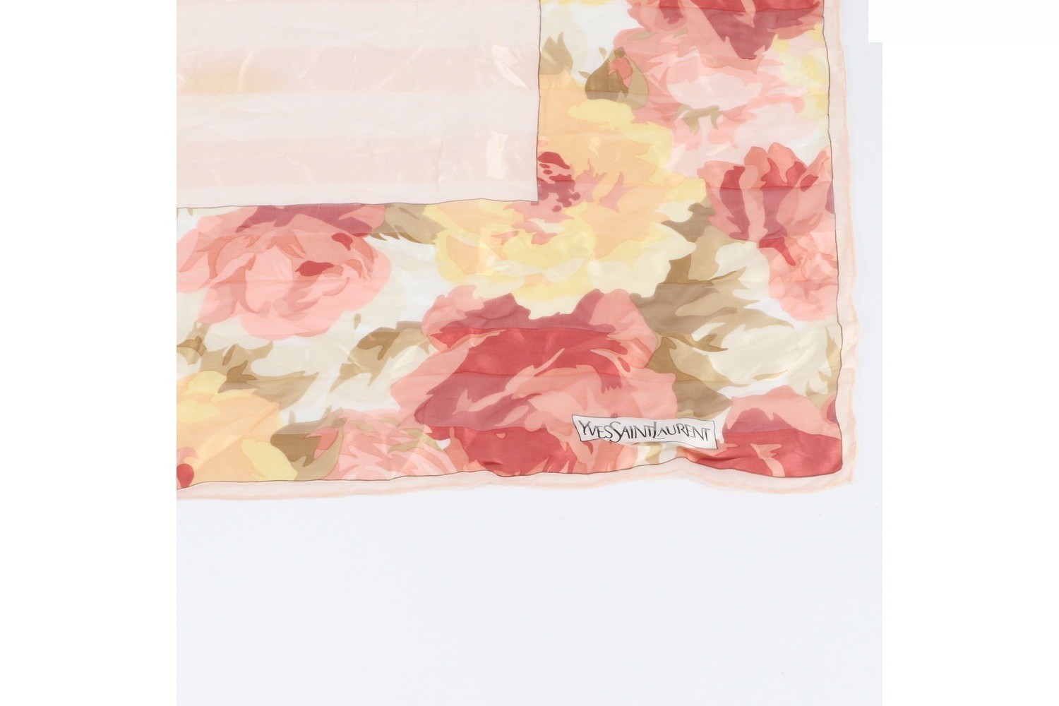 100% Silk Scarf with Tag — view 5