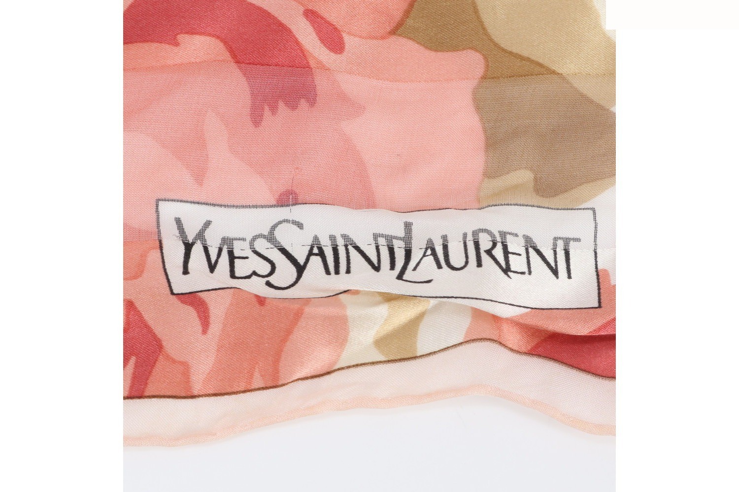 100% Silk Scarf with Tag — view 6