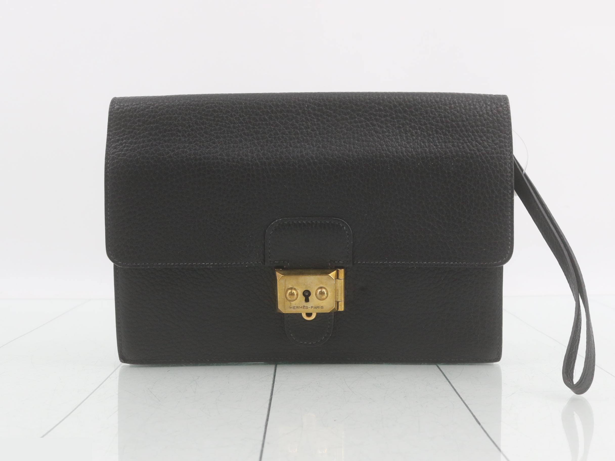 Pochette Jet Ardennes Black Gold Hardware W