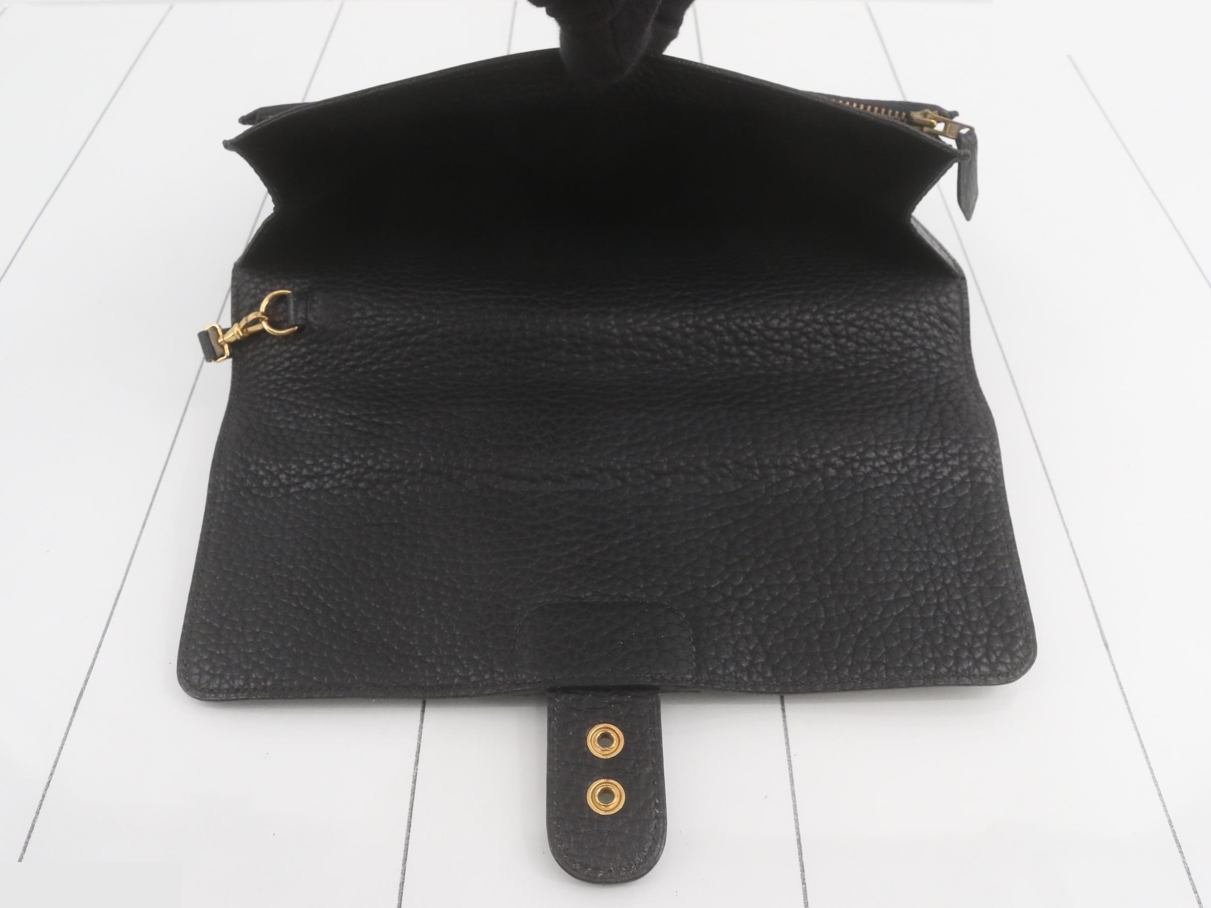 Pochette Jet Ardennes Black Gold Hardware W — view 4