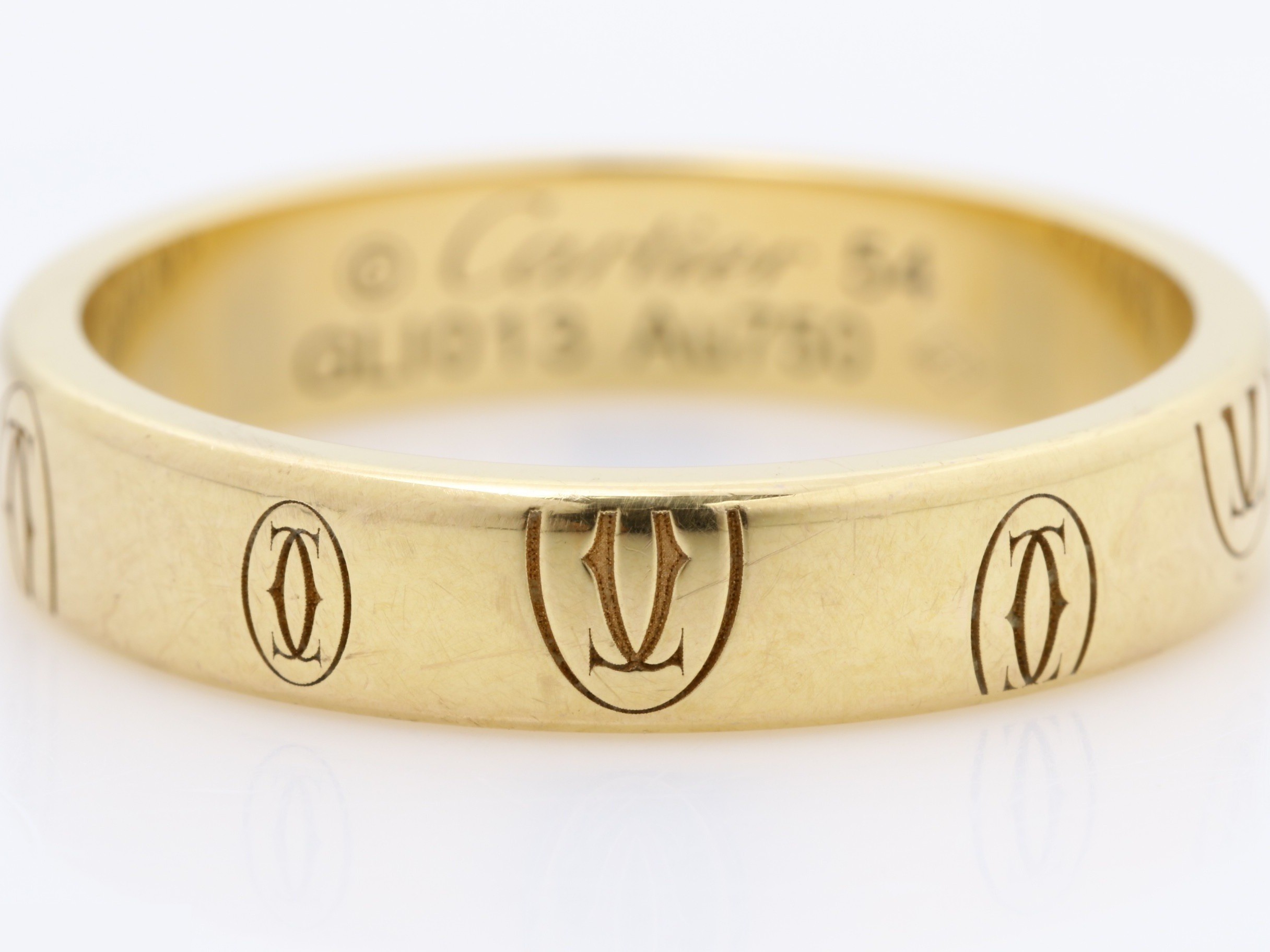 Happy Birthday Ring, 750PG, Size #54, 4.8g, Pink Gold — view 2