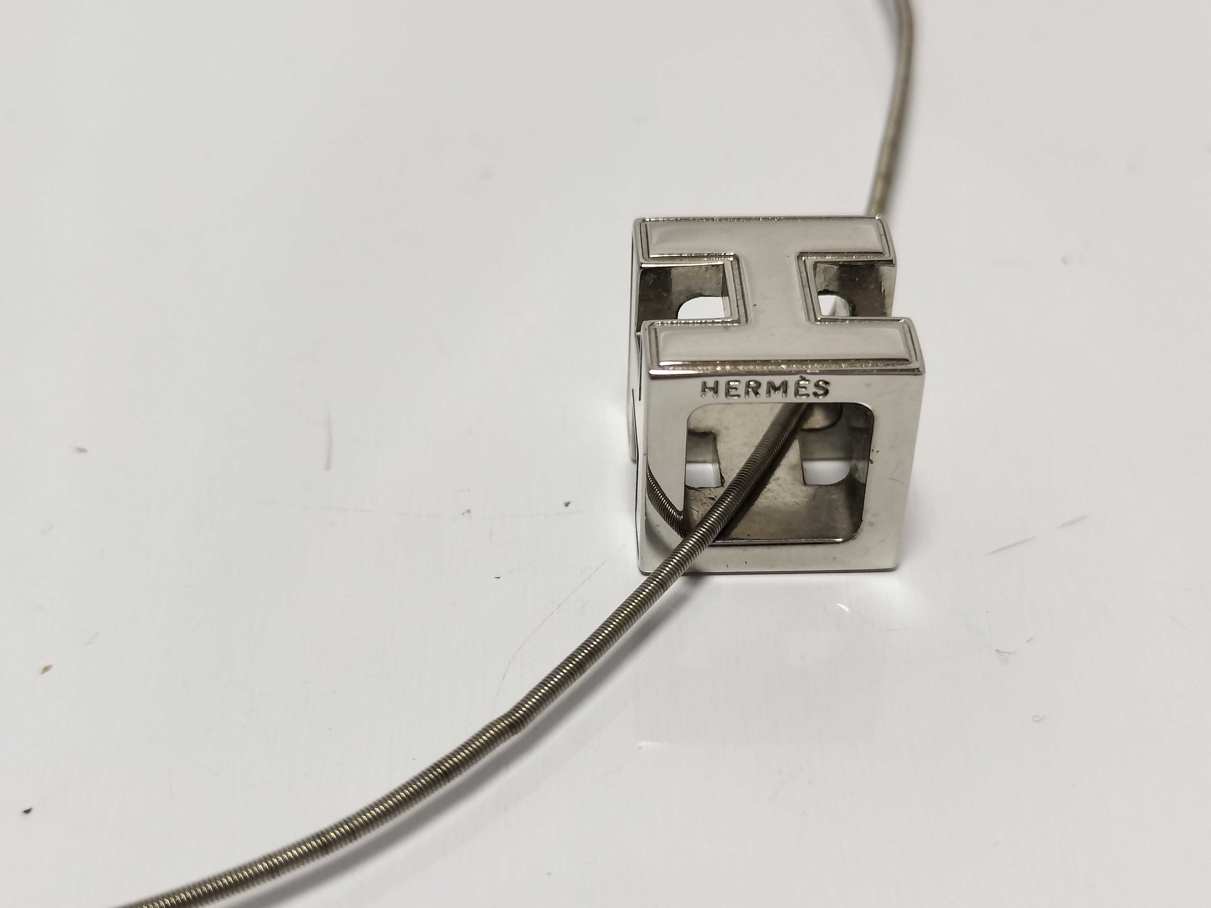 H Cube Necklace — view 4
