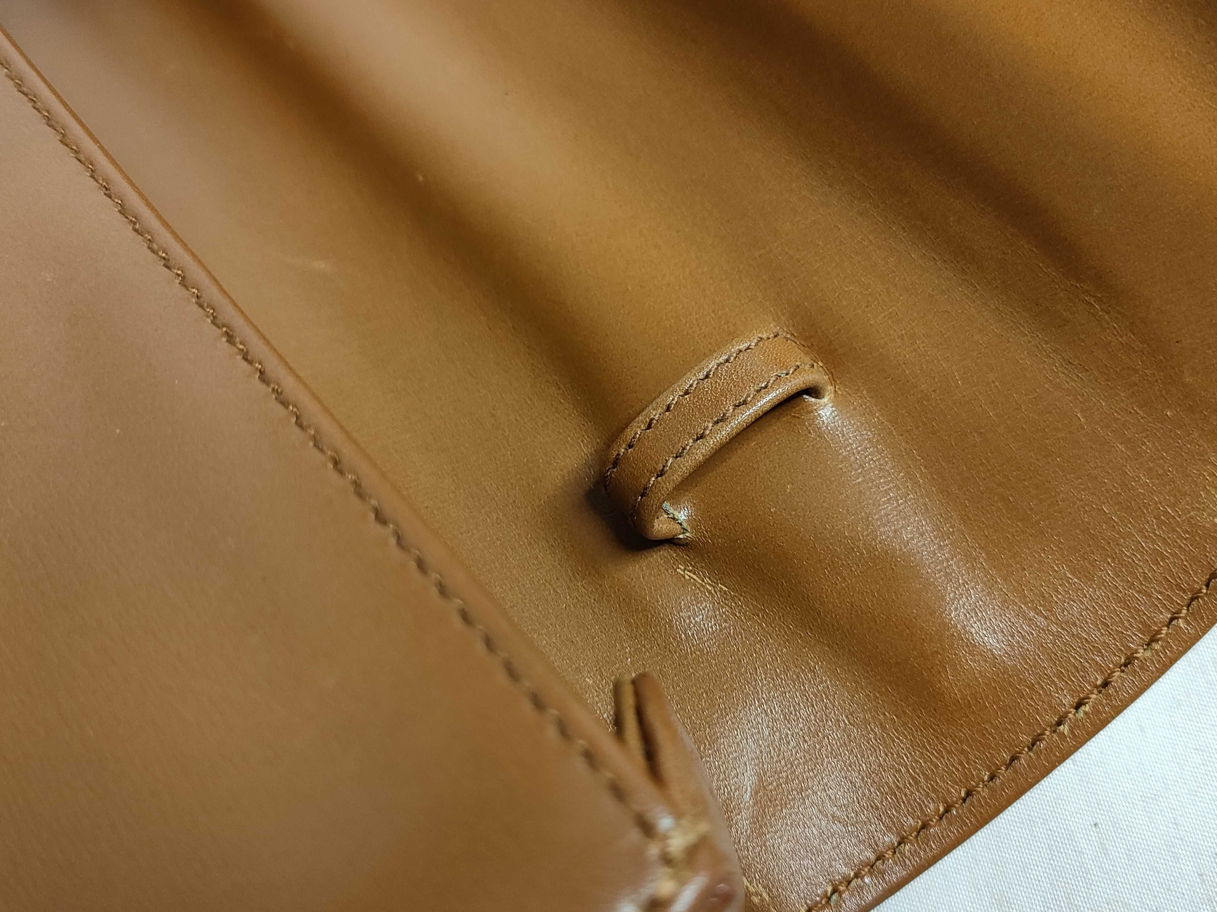 Bamboo Leather Handbag, Beige, 000 01 0633 (Handbag) — view 15