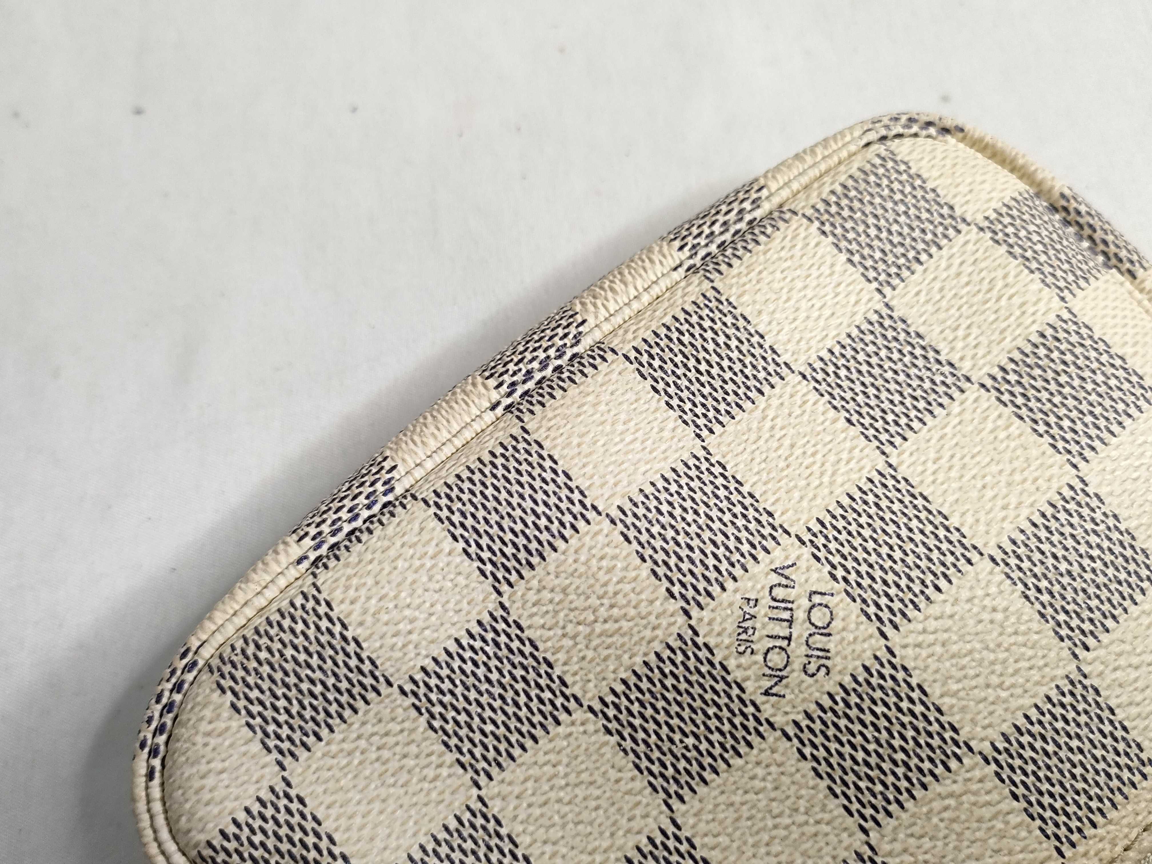 Damier Azur Mini Pochette Accessoires Handbag — view 14