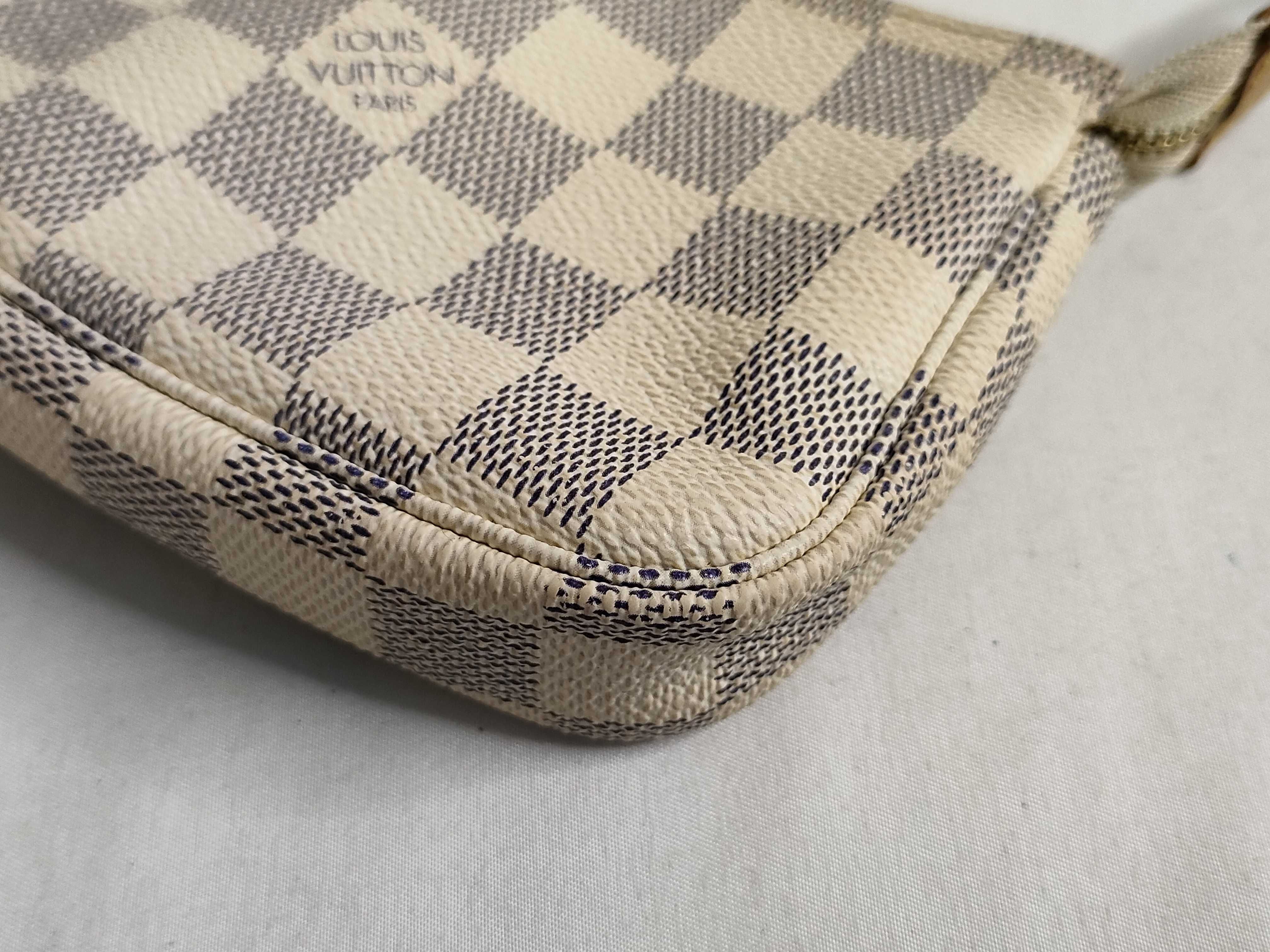 Damier Azur Mini Pochette Accessoires Handbag — view 6
