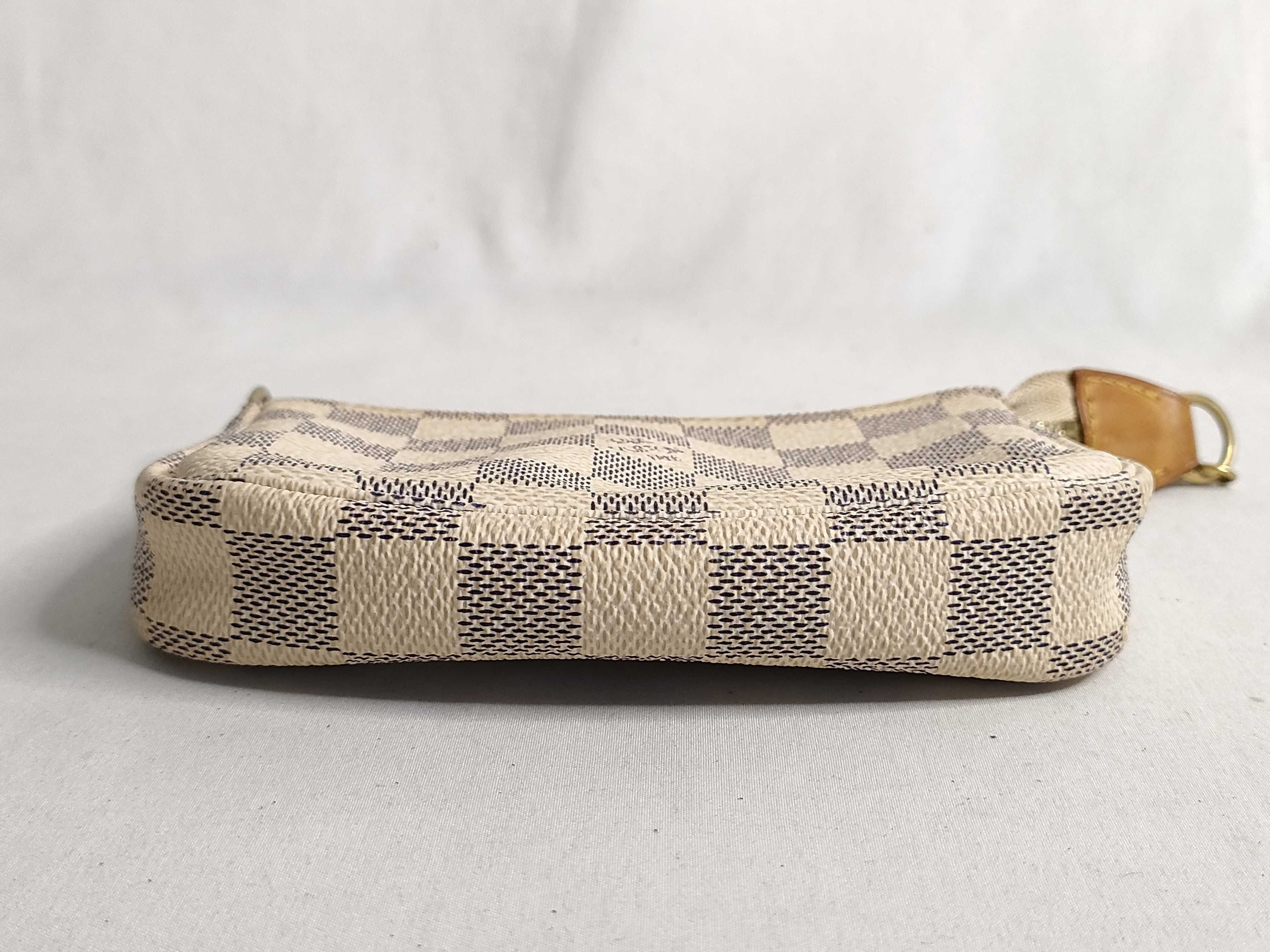 Damier Azur Mini Pochette Accessoires Handbag — view 7