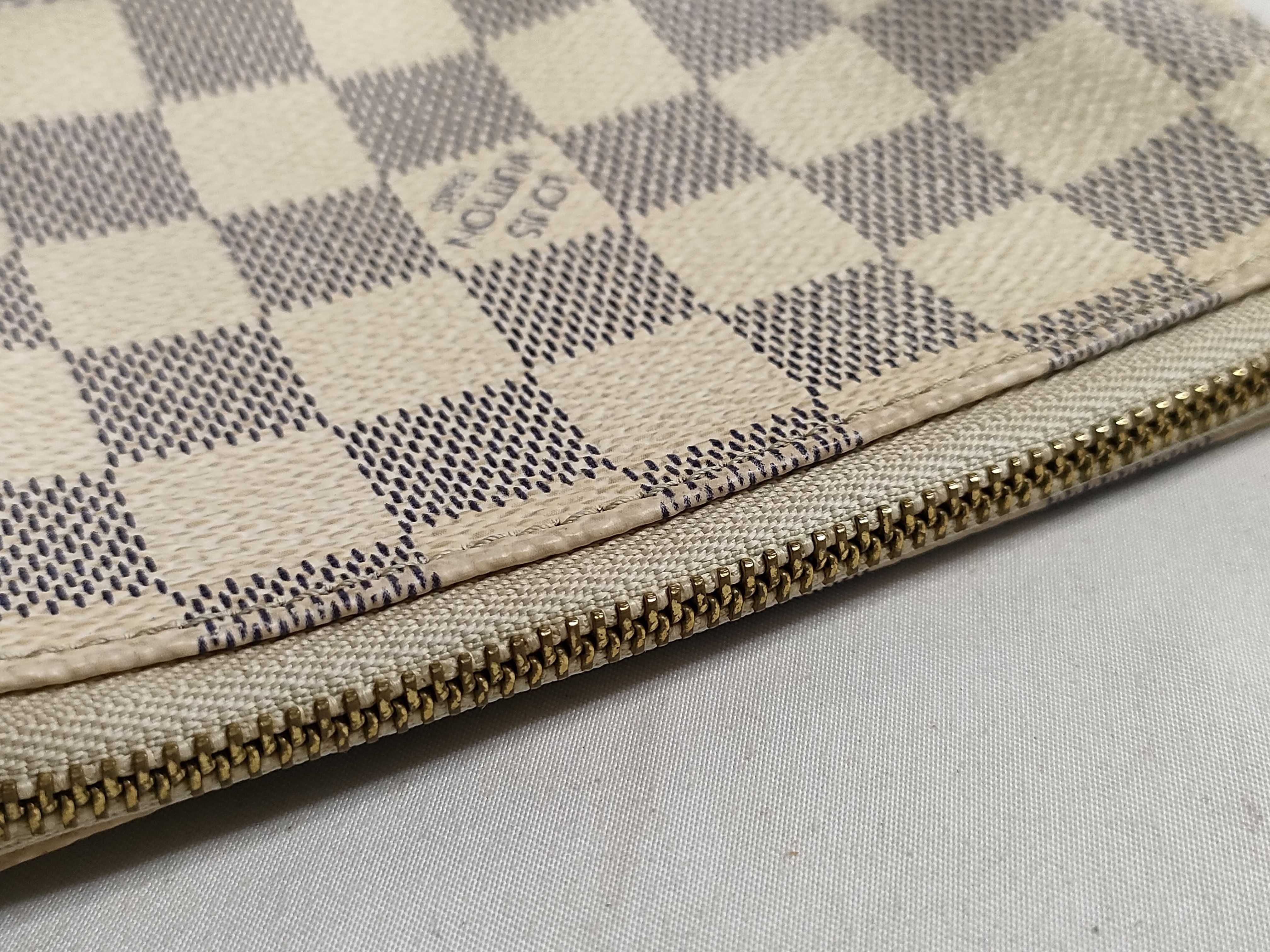Damier Azur Mini Pochette Accessoires Handbag — view 8