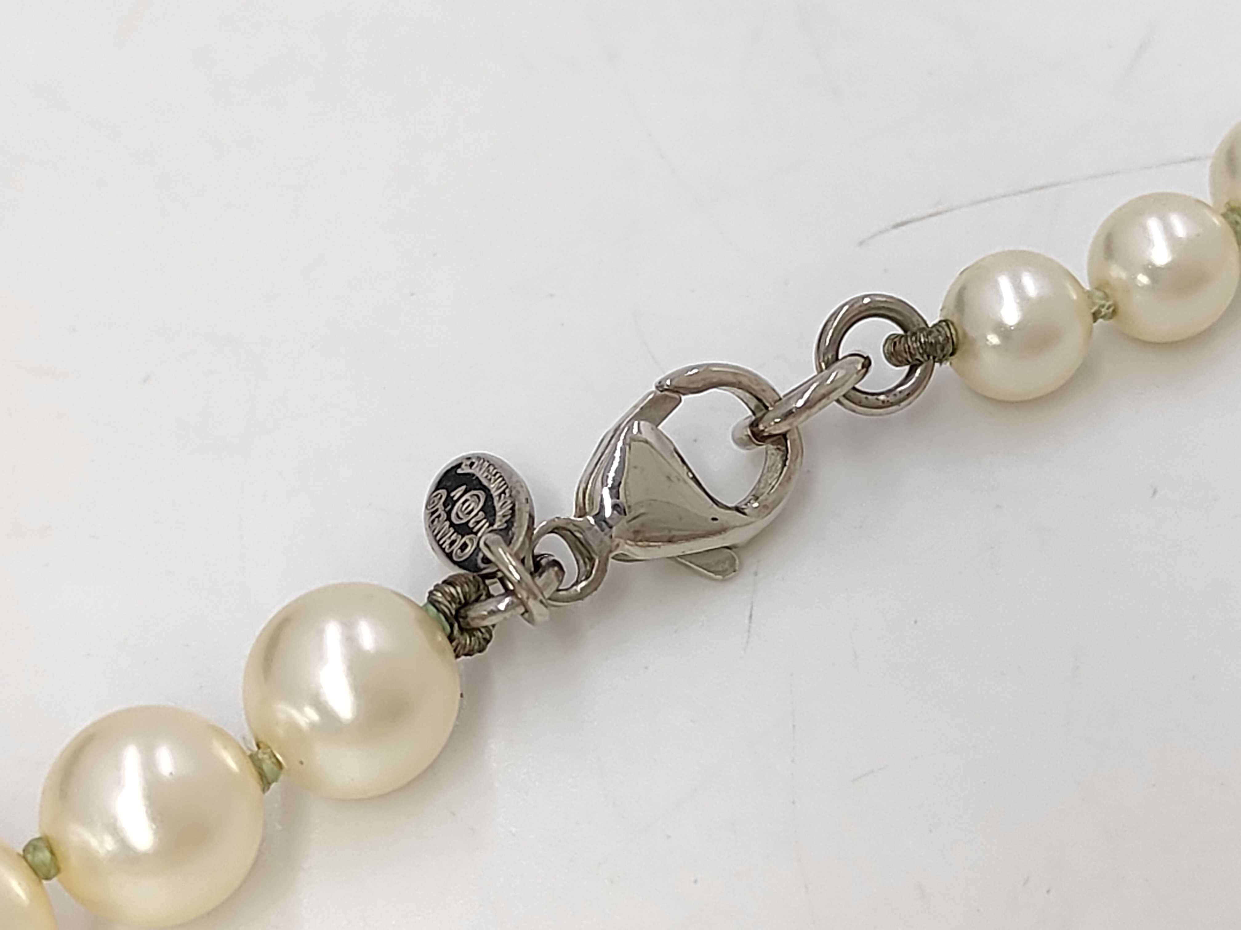 Pearl Necklace A12V — view 3