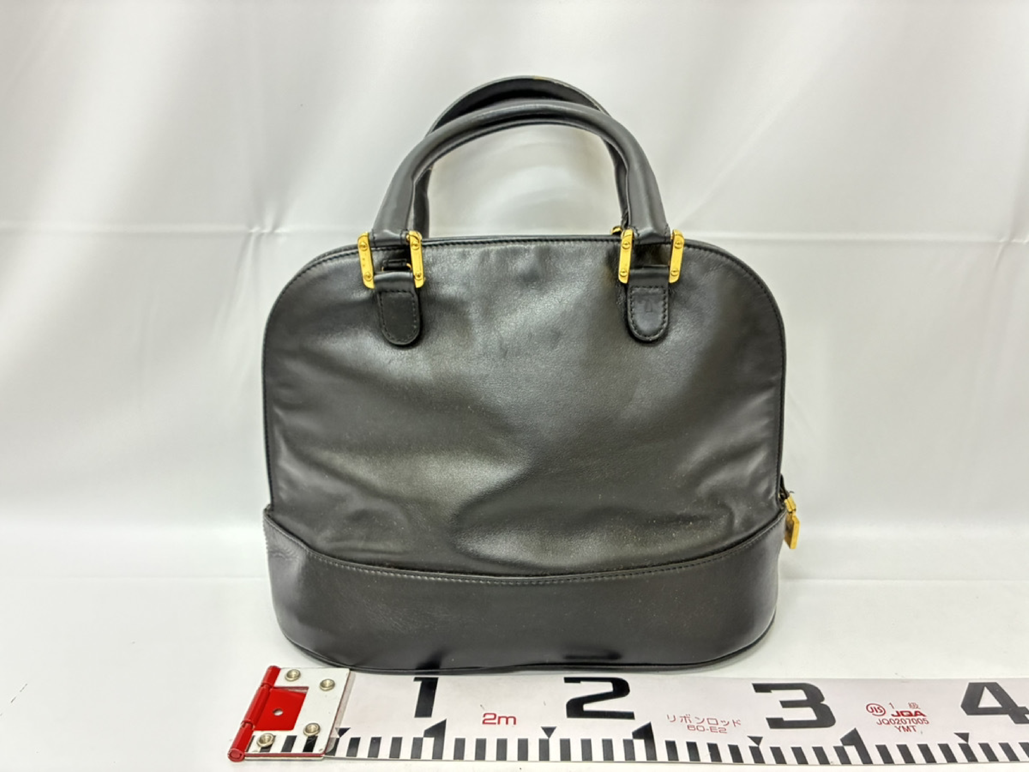 handbag, leather/black handbag — view 2