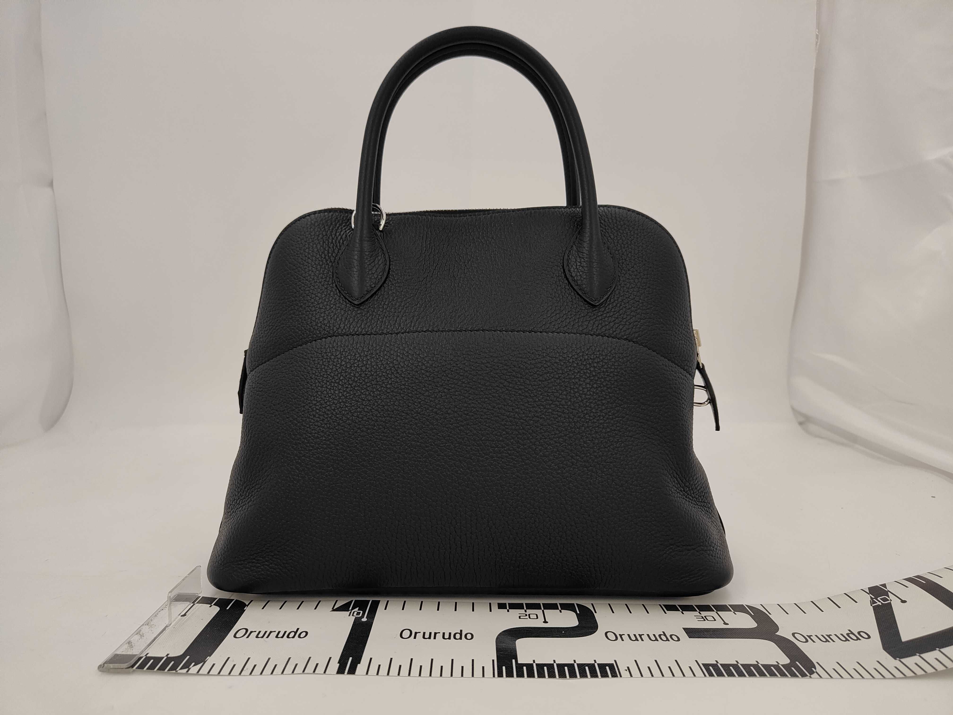 Bolide 31 Black with Silver Hardware, Z Stamp Handbag — view 2
