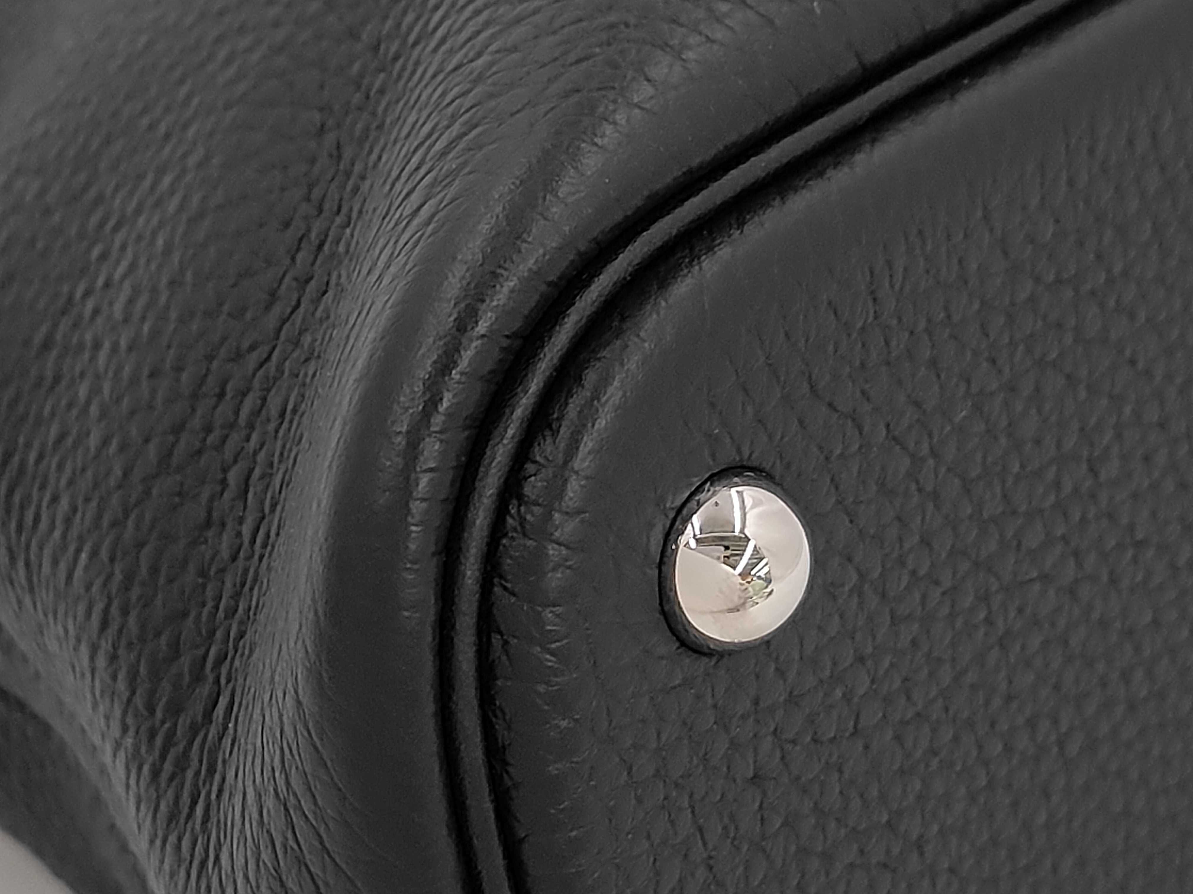Bolide 31 Black with Silver Hardware, Z Stamp Handbag — view 4