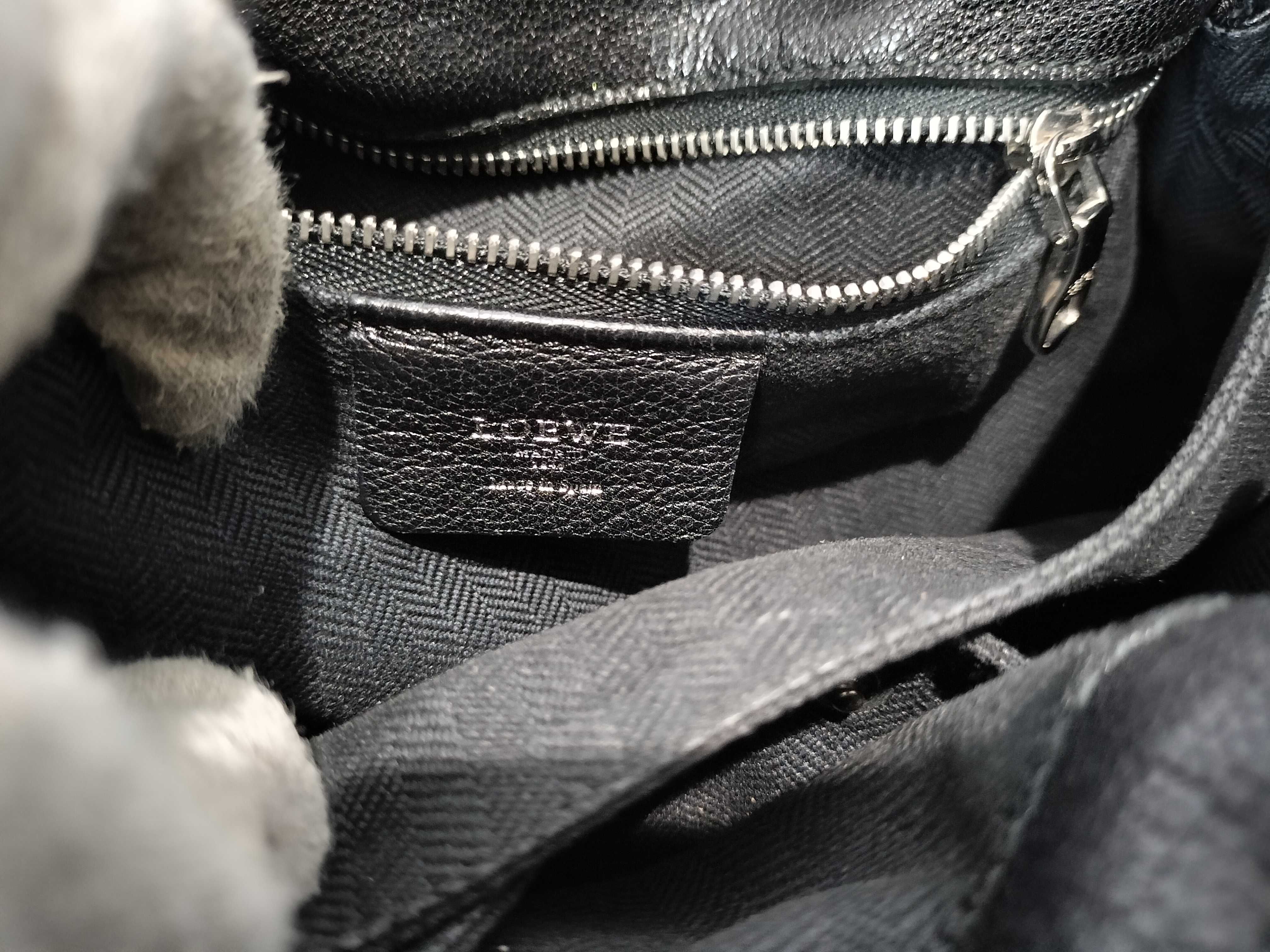 Flamenco Leather Black Handbag — view 11