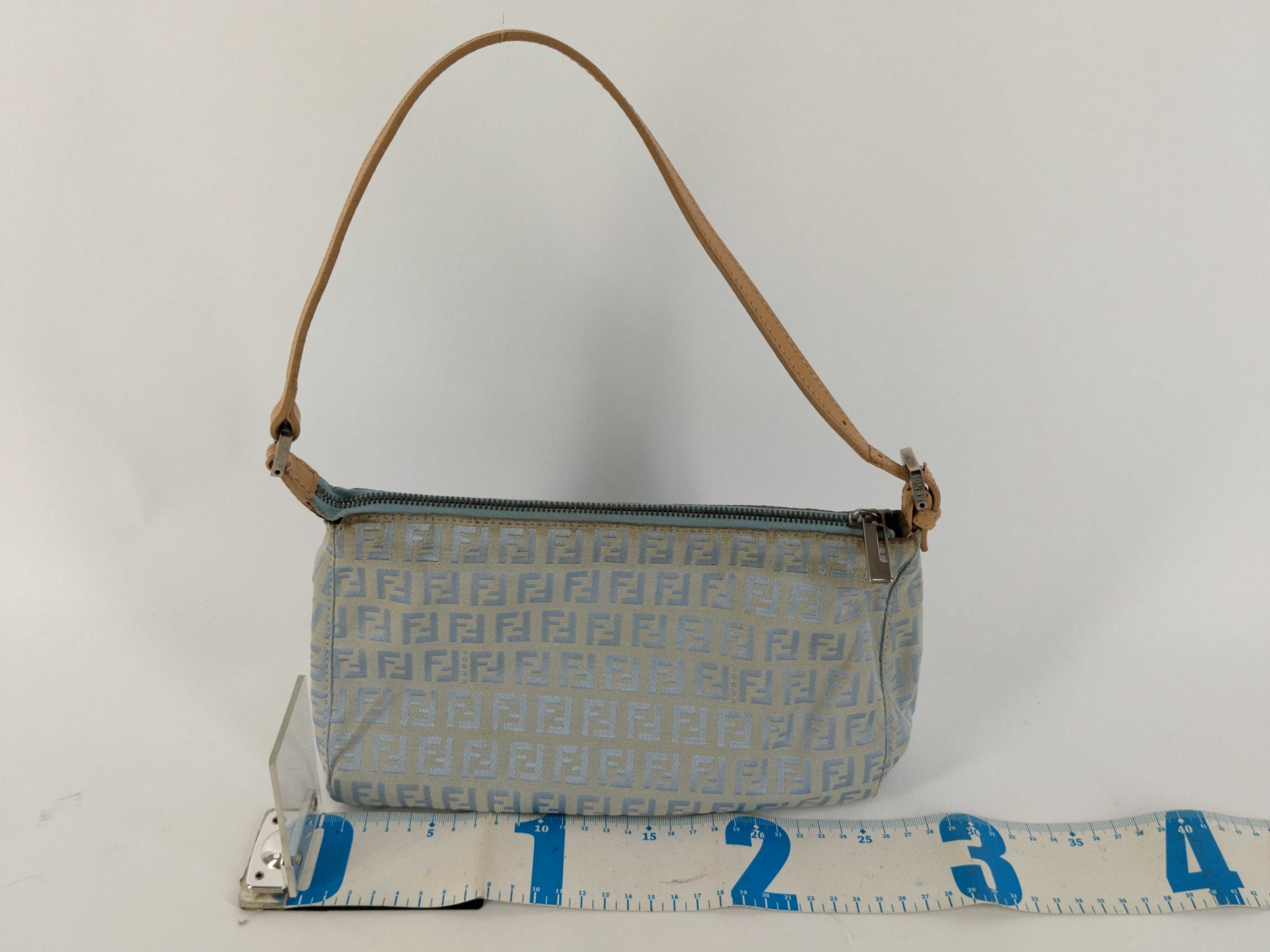 Zucca pattern, Fendi Zucca pattern Zucchino one-shoulder bag, accessory pouch, pouch — view 2
