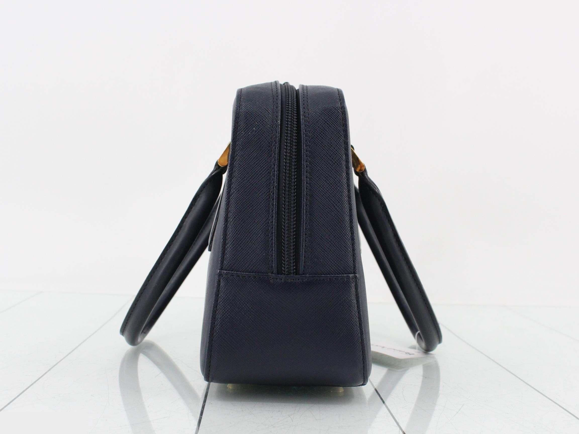 Saffiano Nova Check Leather Bag/Handbag — view 3