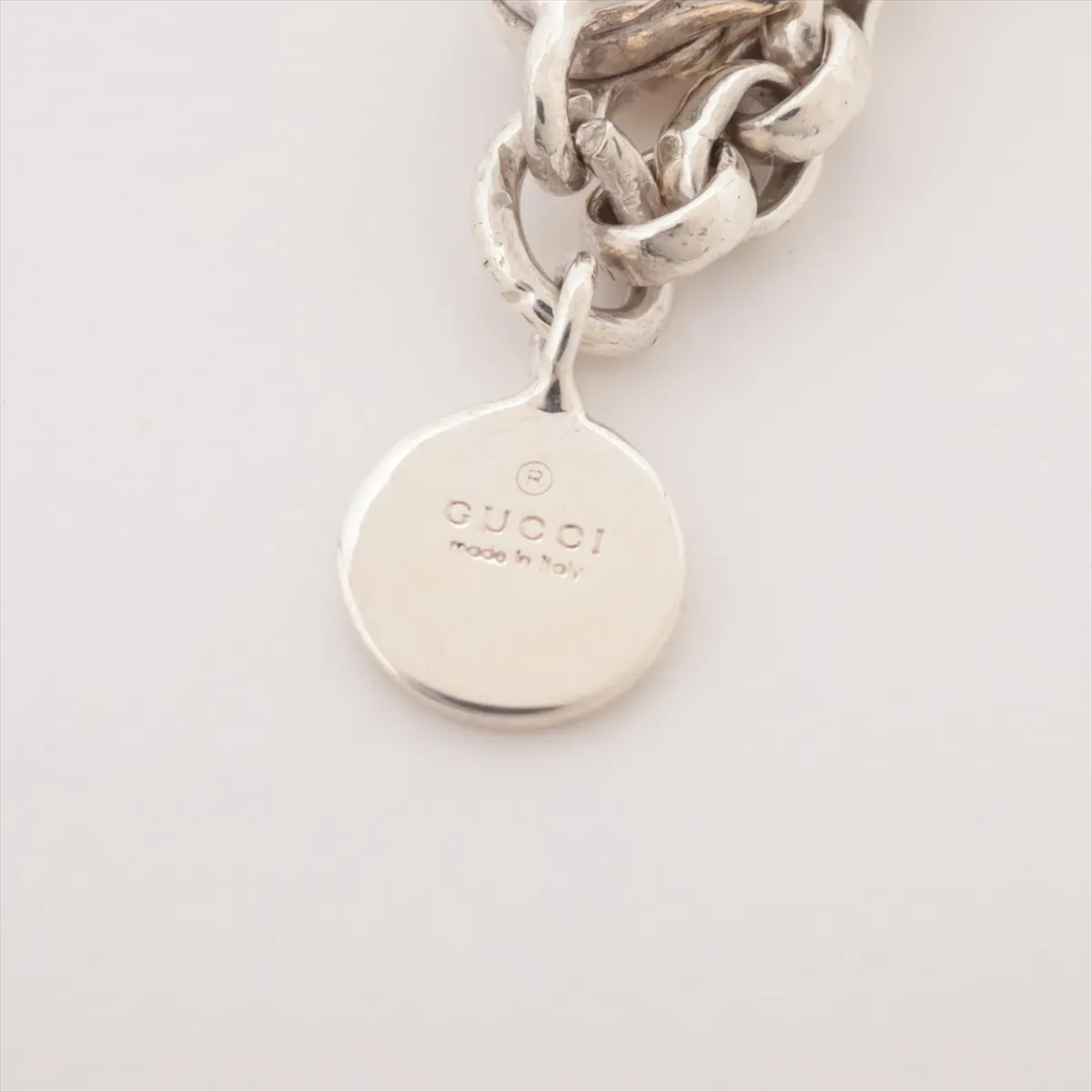 Long Necklace 925 x Onyx 28.4g Silver x Black Thread — view 4