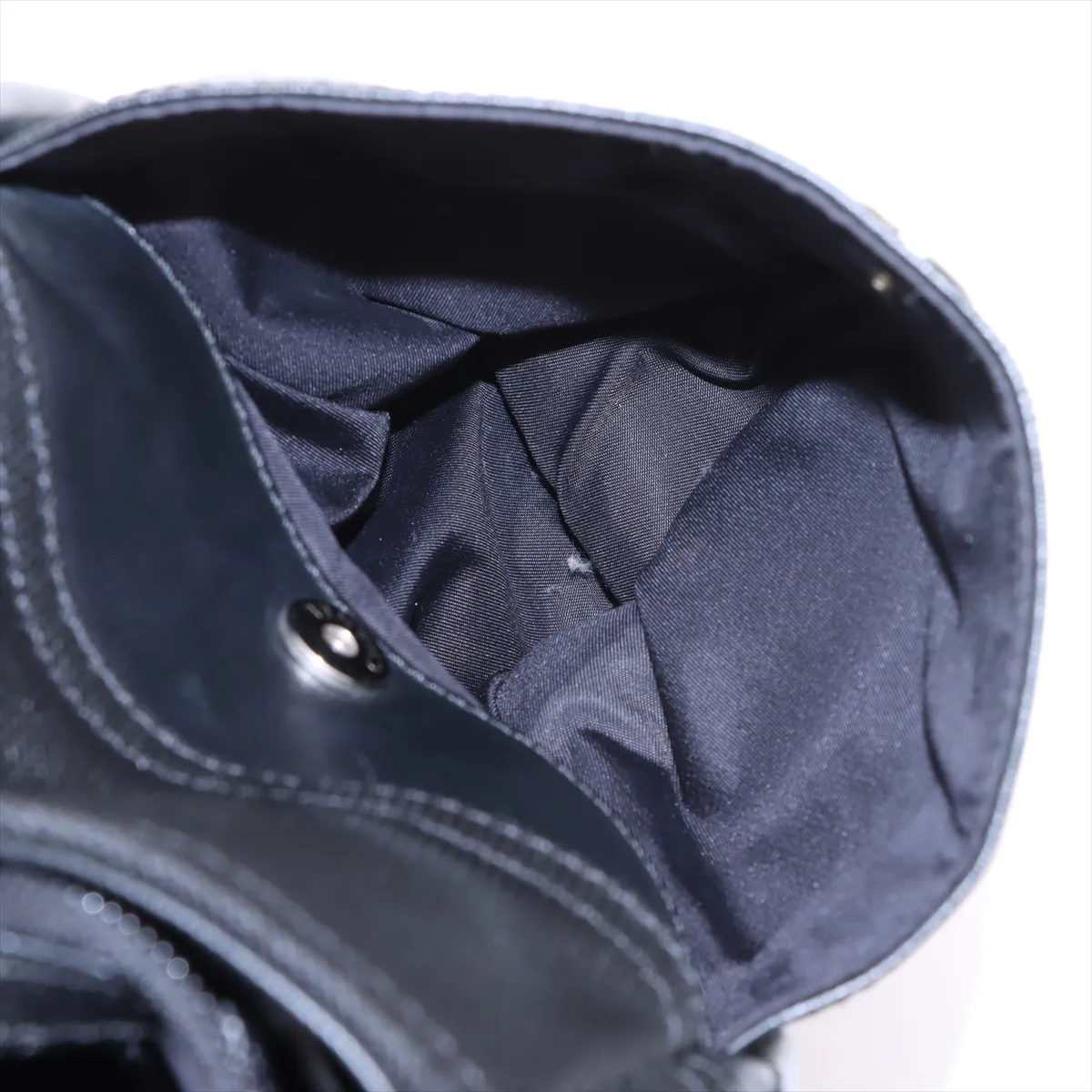 Paris Biarritz GM Coated Canvas Tote Bag, Black with Silver Hardware, 12518224, Serial Number 12 — view 9