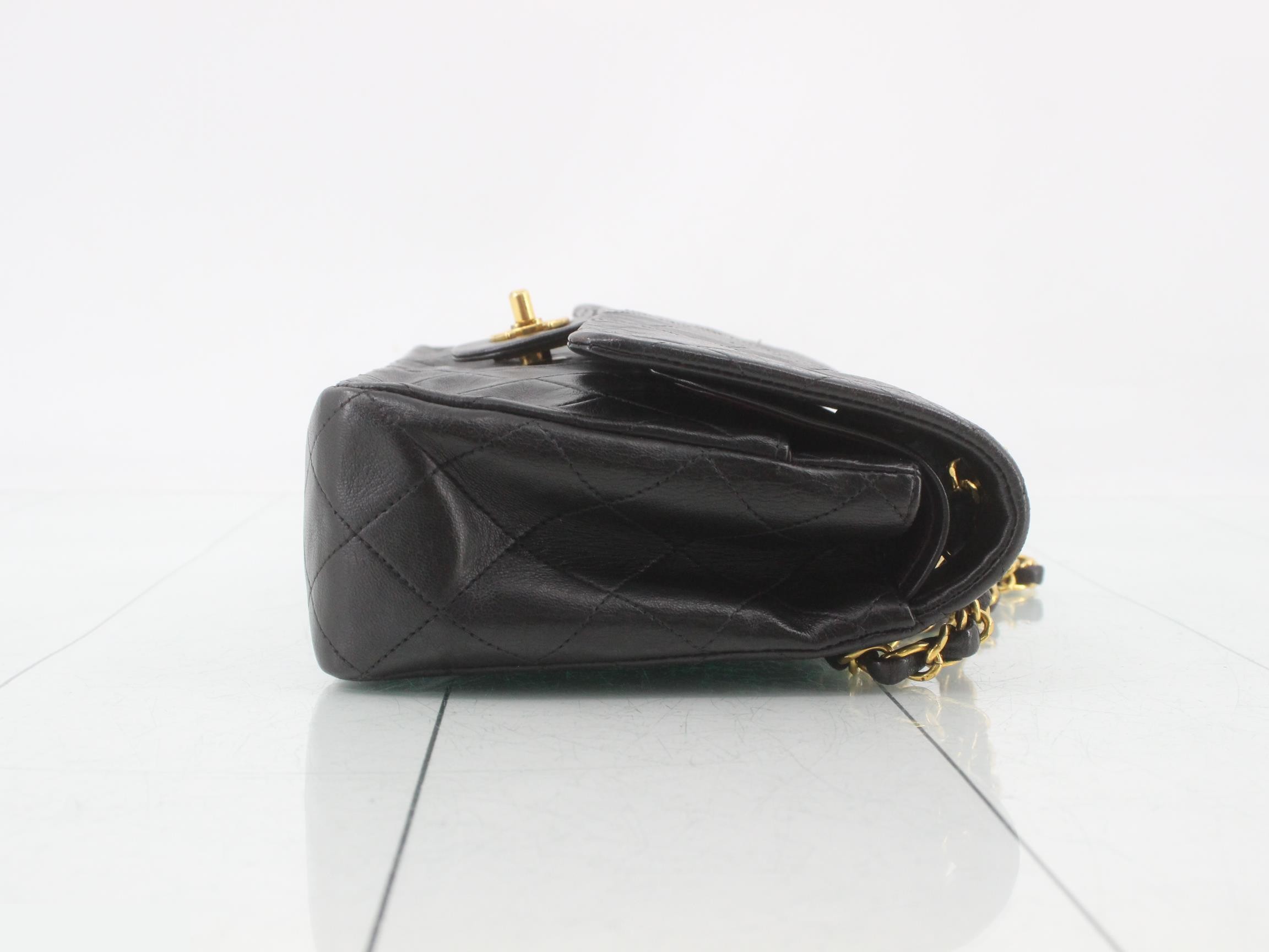 Matelassé Double Flap Chain Shoulder Bag — view 3