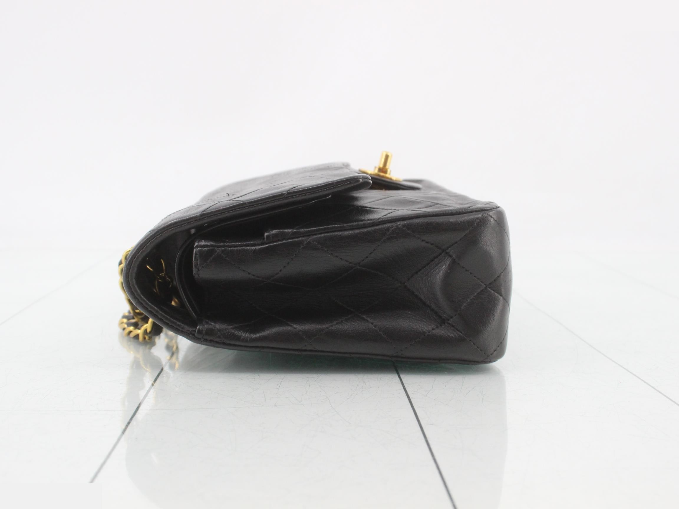 Matelassé Double Flap Chain Shoulder Bag — view 4