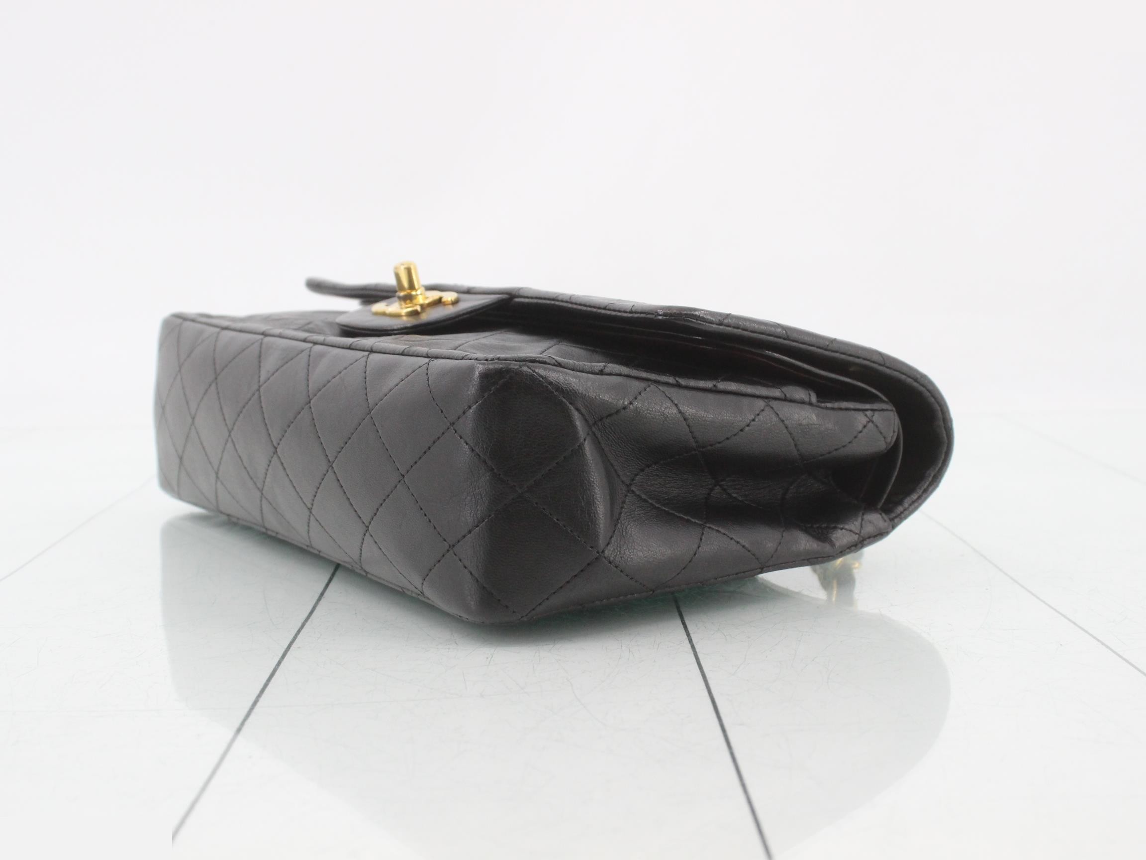 Matelassé Double Flap Chain Shoulder Bag — view 6