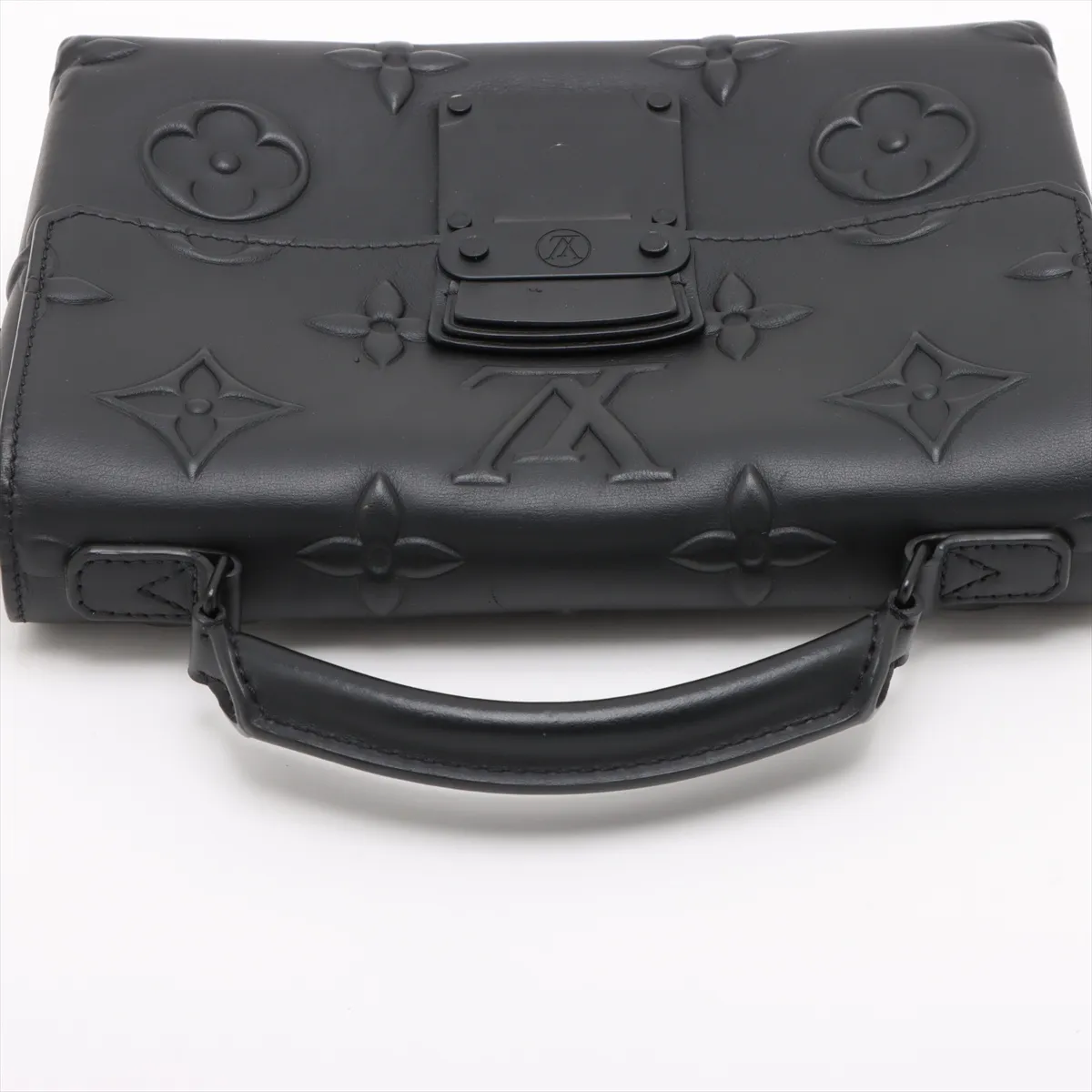 Monogram Seal Leather Ambassador PM M58711 Black (RFID detected) — view 5