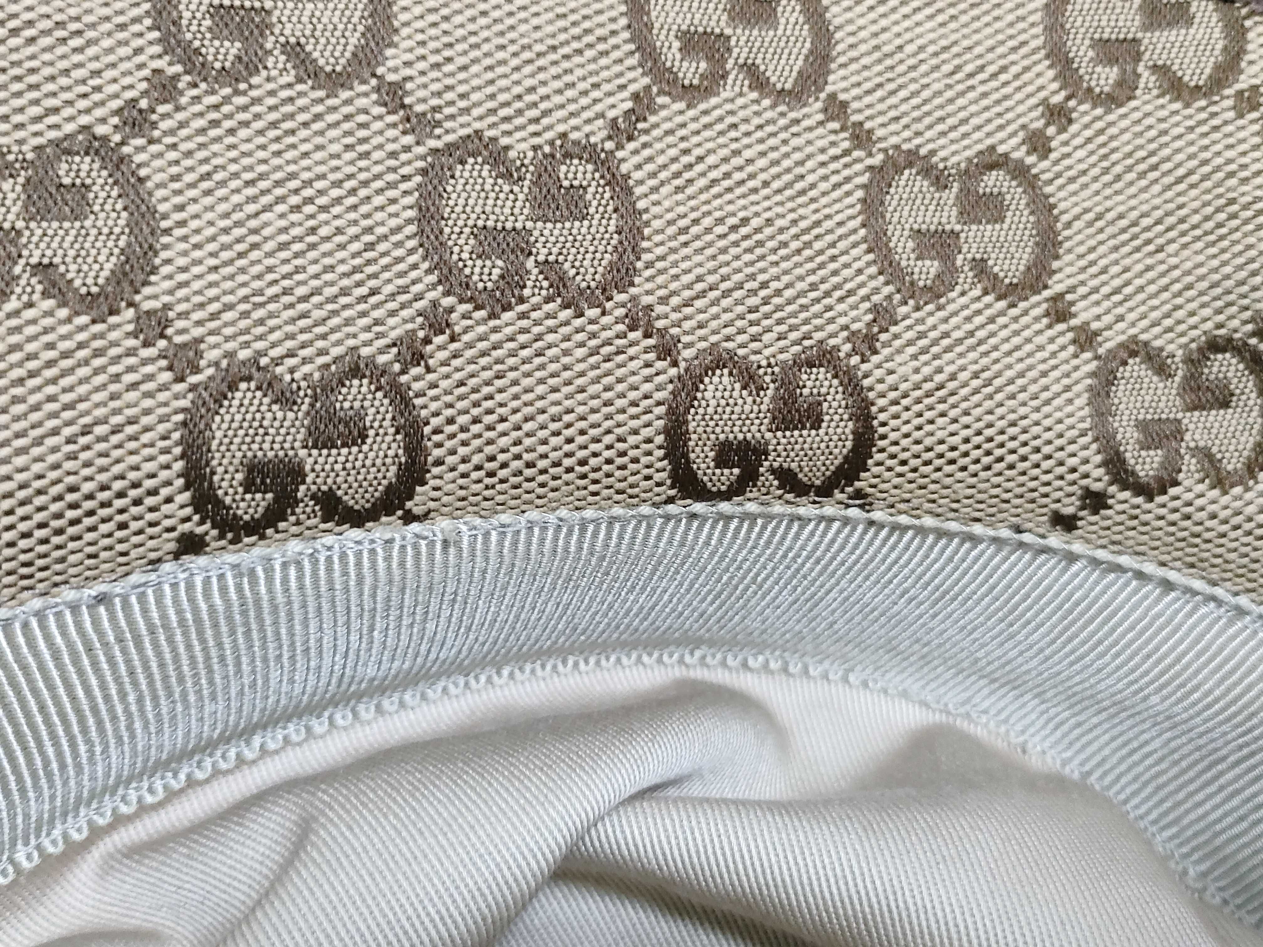 GG Canvas Gucci GG Marmont Bucket Hat Beige Other Accessories — view 11
