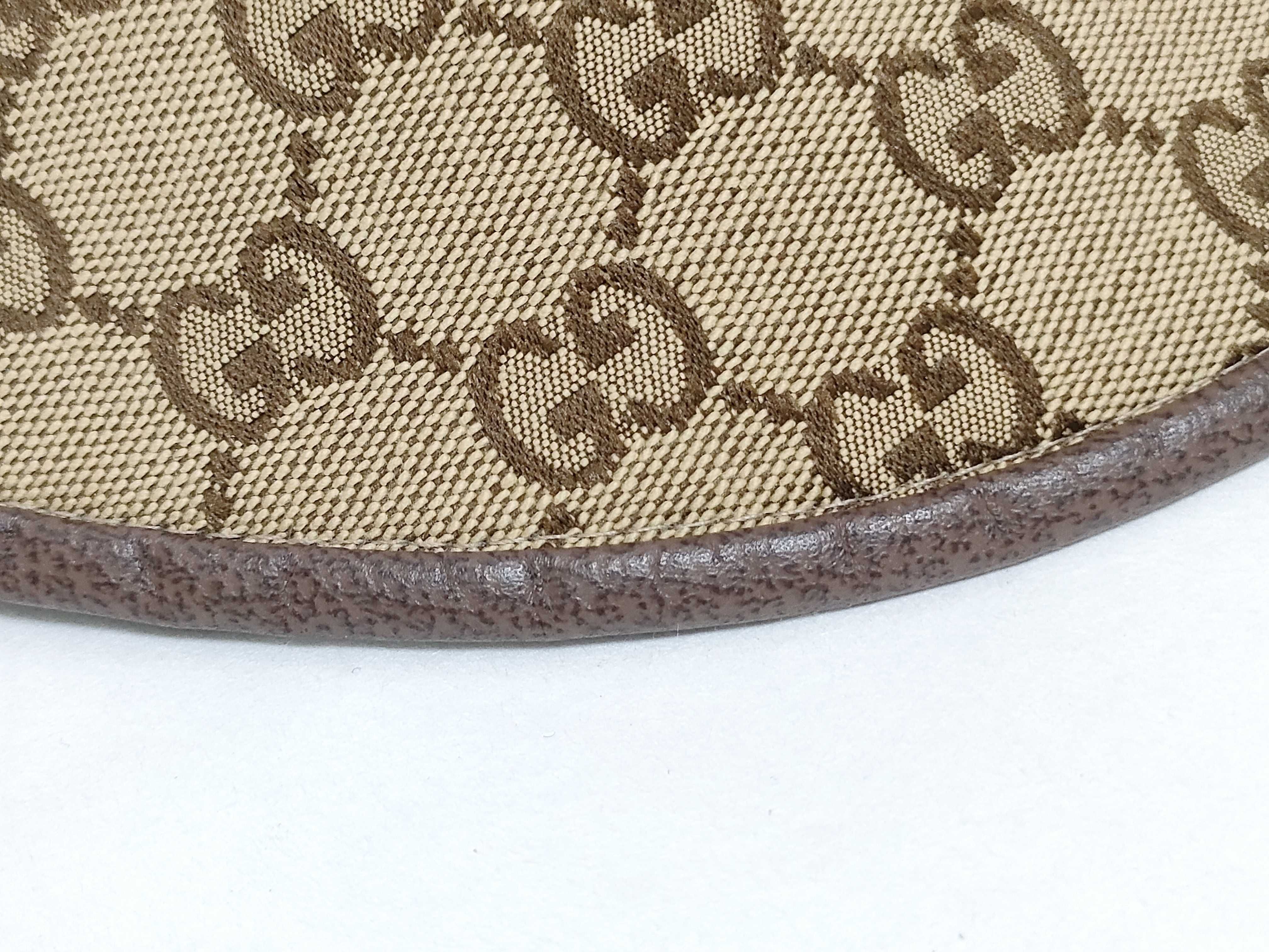 GG Canvas Gucci GG Marmont Bucket Hat Beige Other Accessories — view 9