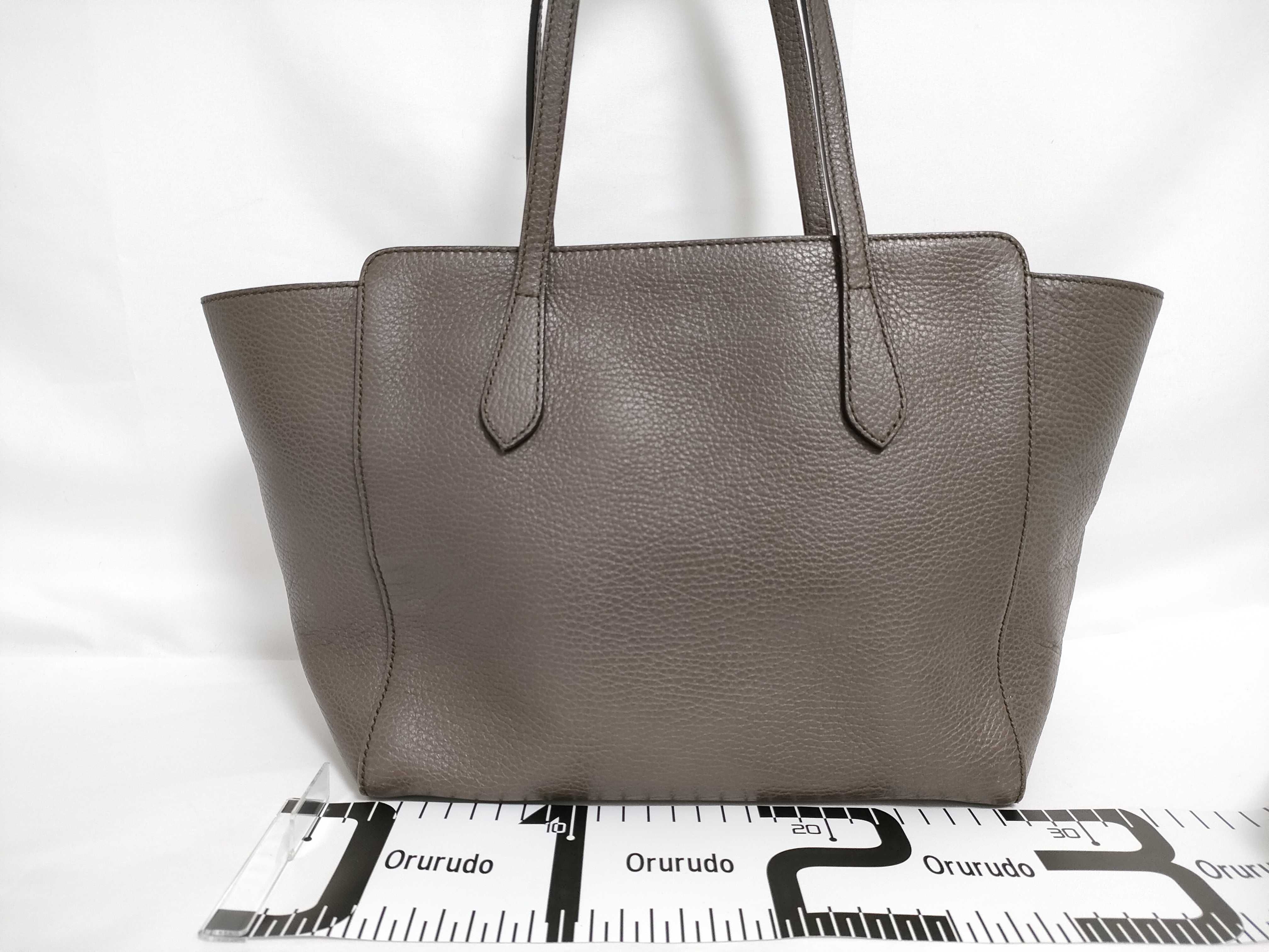 Swing Leather Tote Bag — view 2