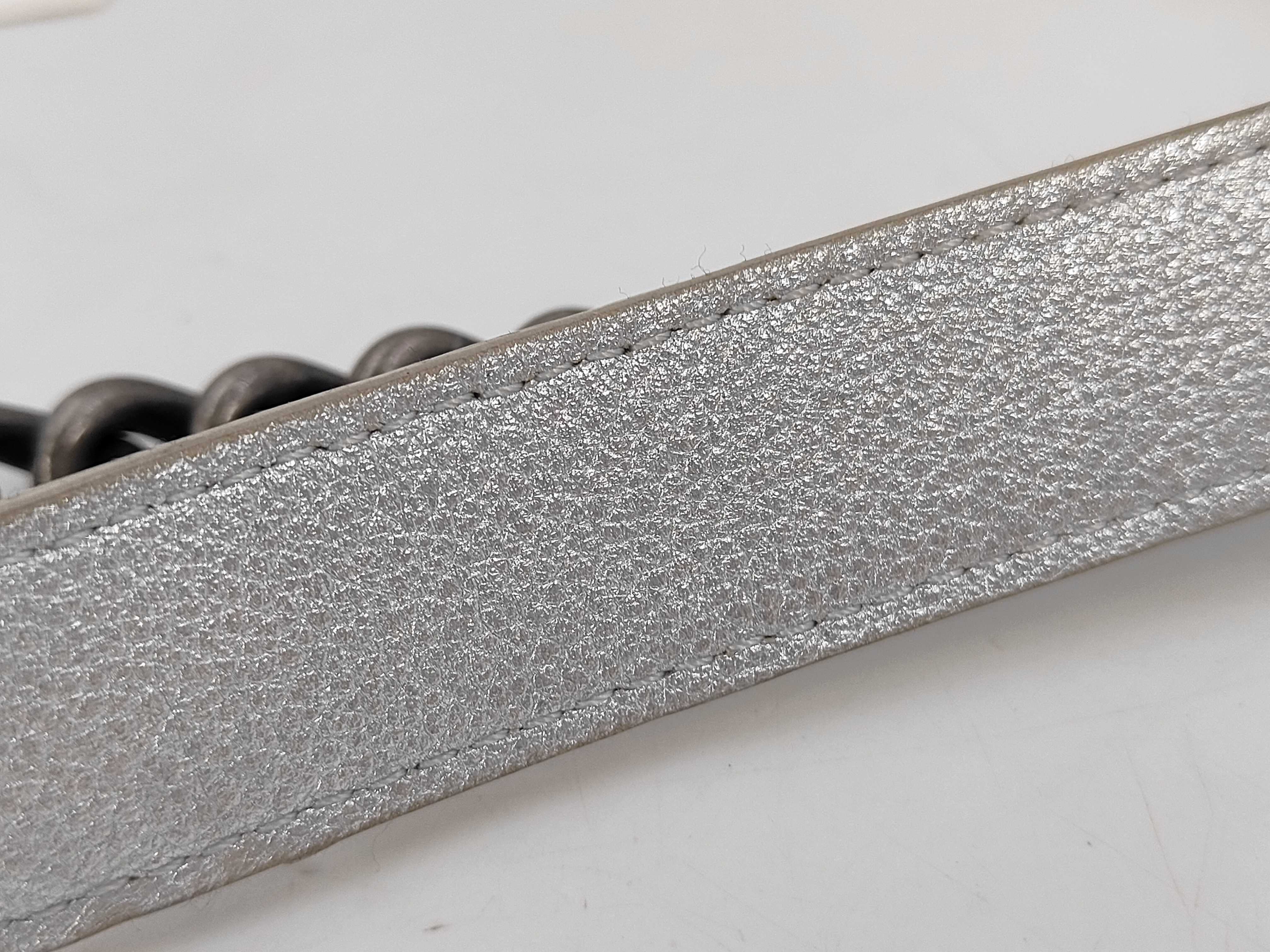 Matelassé Silver Coco Chain Shoulder Bag — view 5