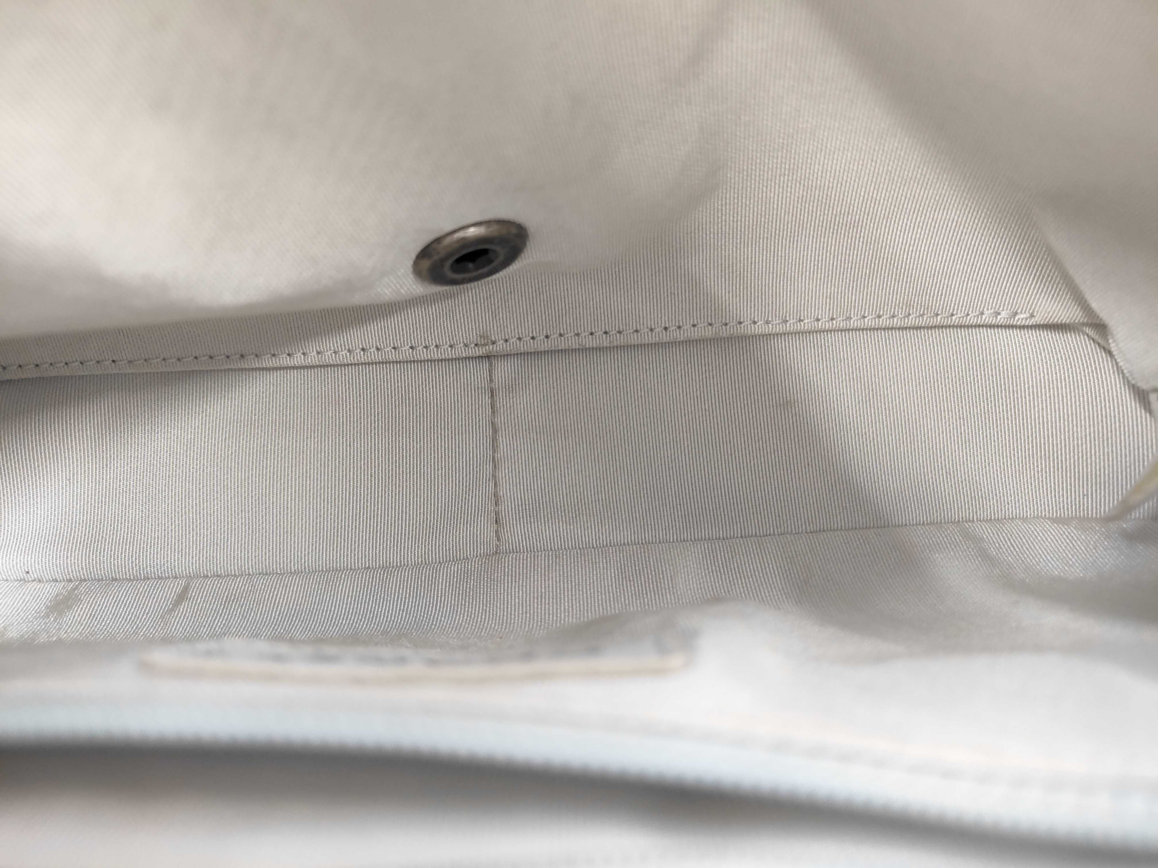 Matelassé Silver Coco Chain Shoulder Bag — view 9