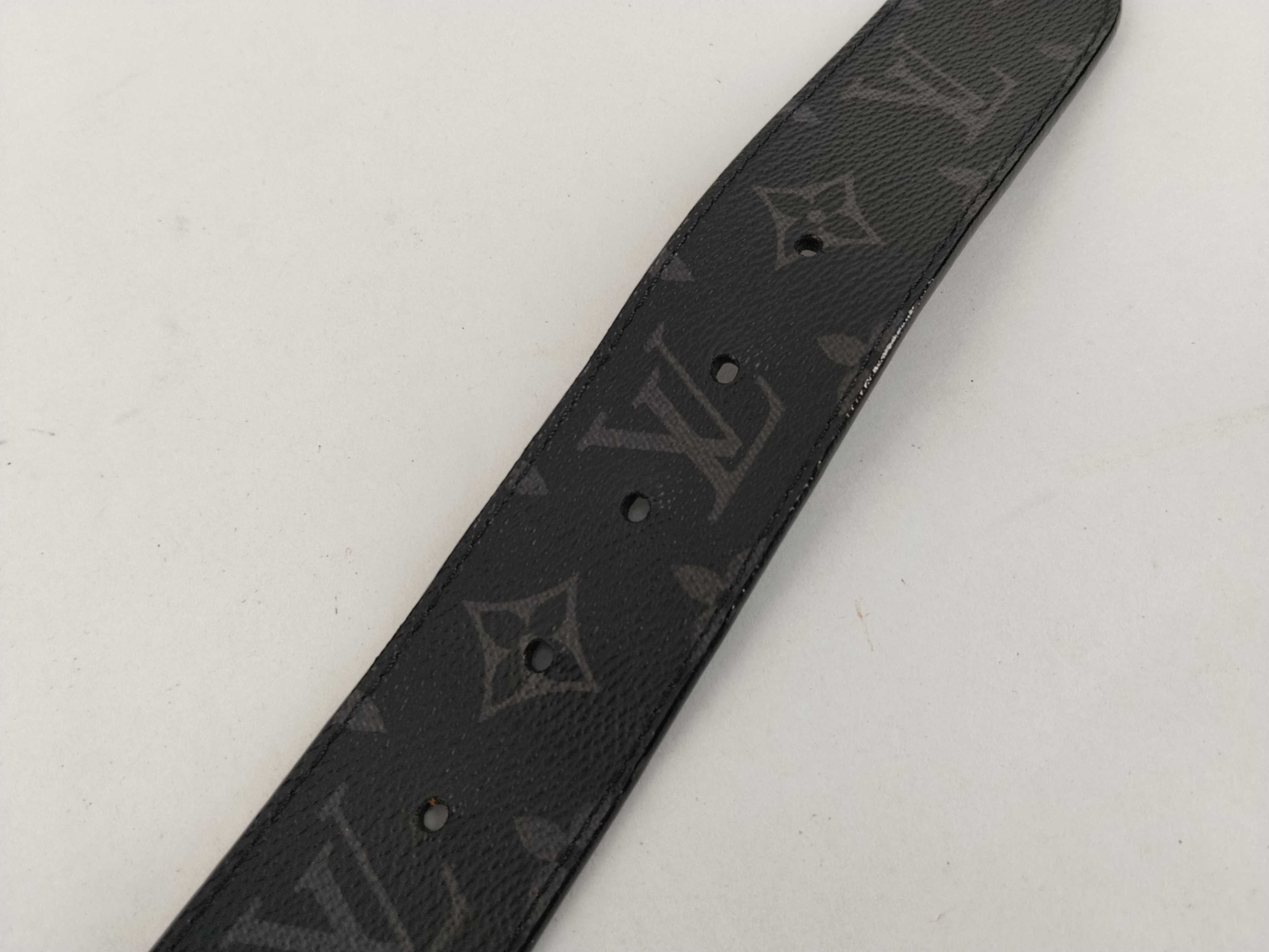 Damier Graphite Louis Vuitton Monogram Belt — view 7