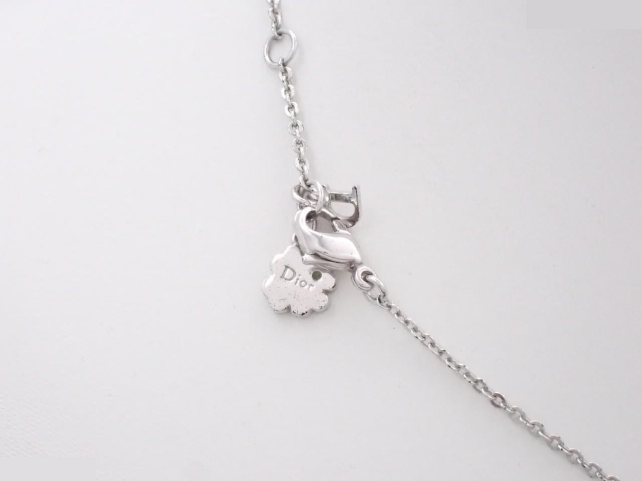 Rhinestone necklace, chain approximately 47cm — view 2