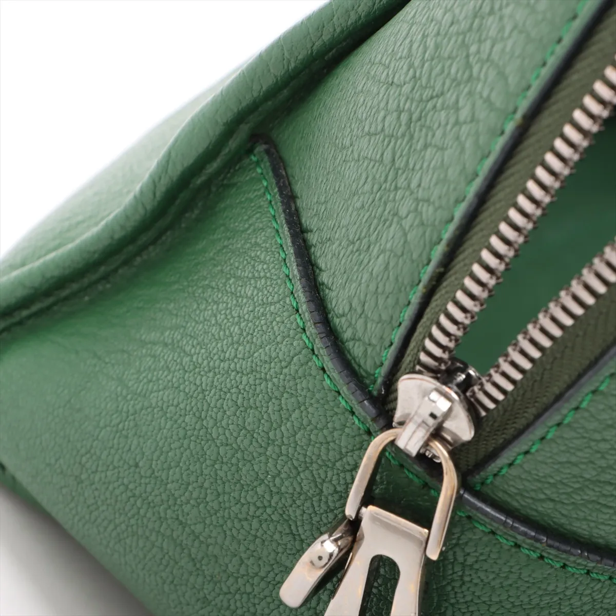 Amazona 36 Leather Handbag Green — view 12