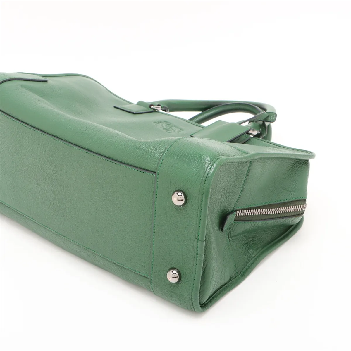 Amazona 36 Leather Handbag Green — view 3