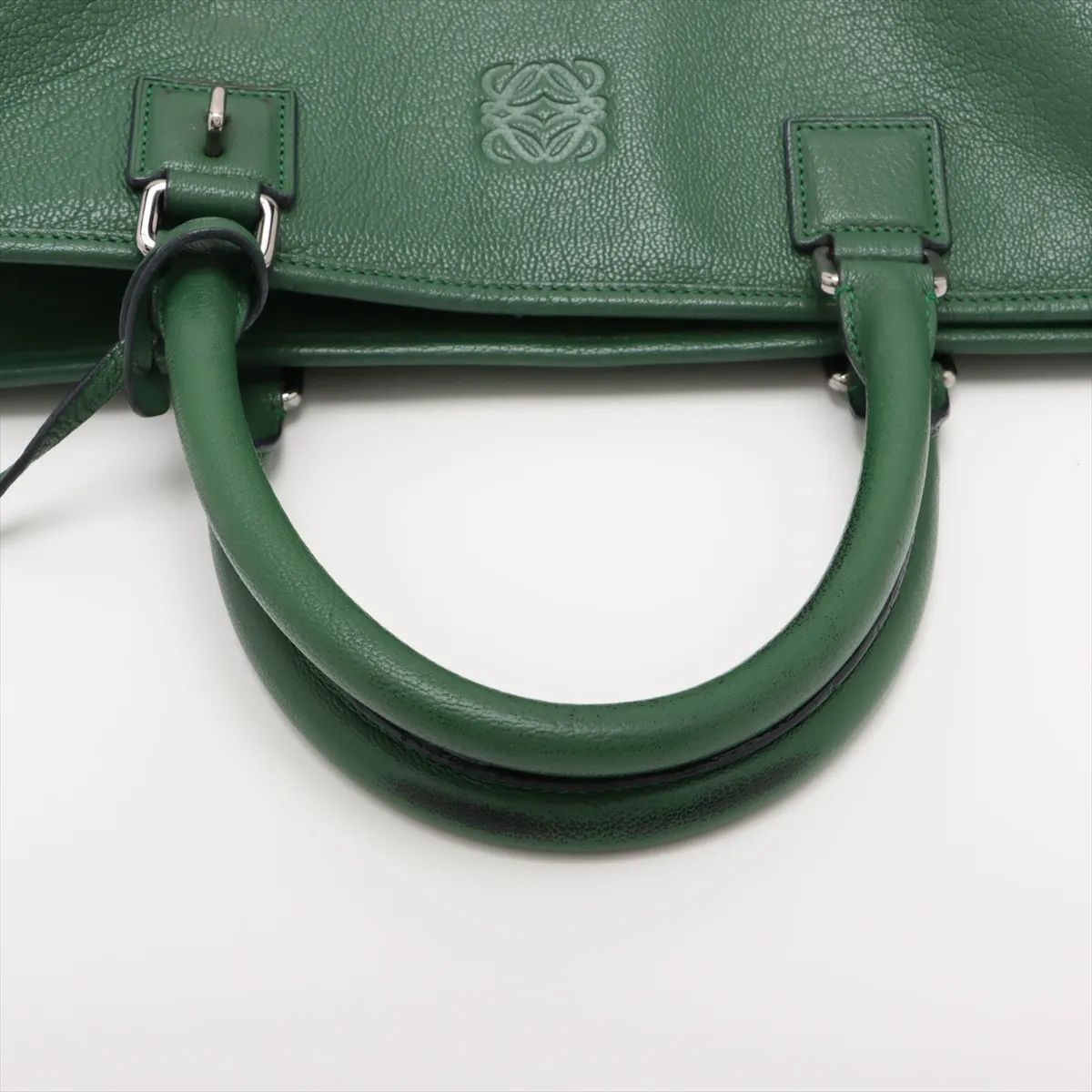 Amazona 36 Leather Handbag Green — view 5